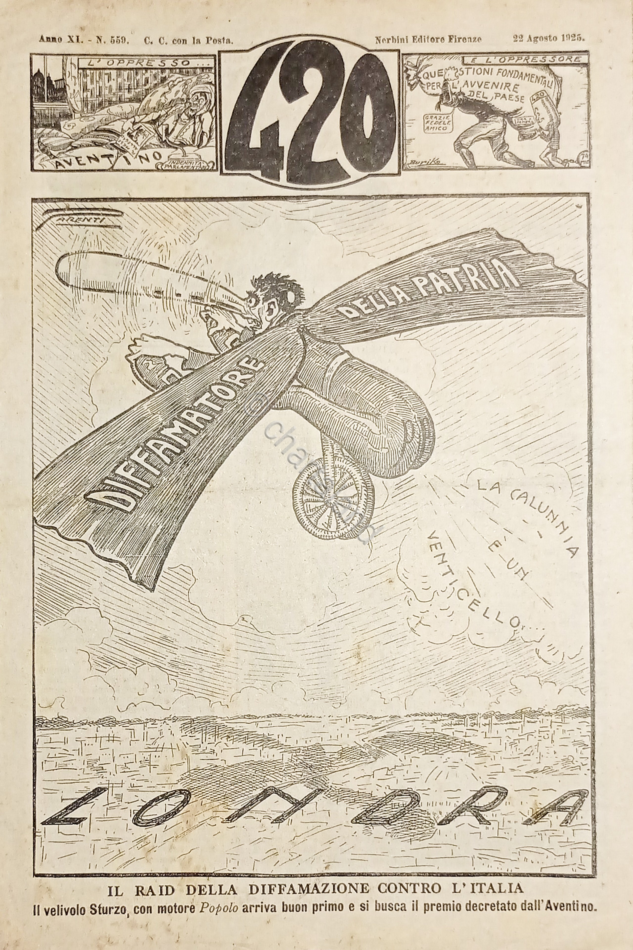 Rivista Satirica Umoristica - IL 420 - Anno XI - …