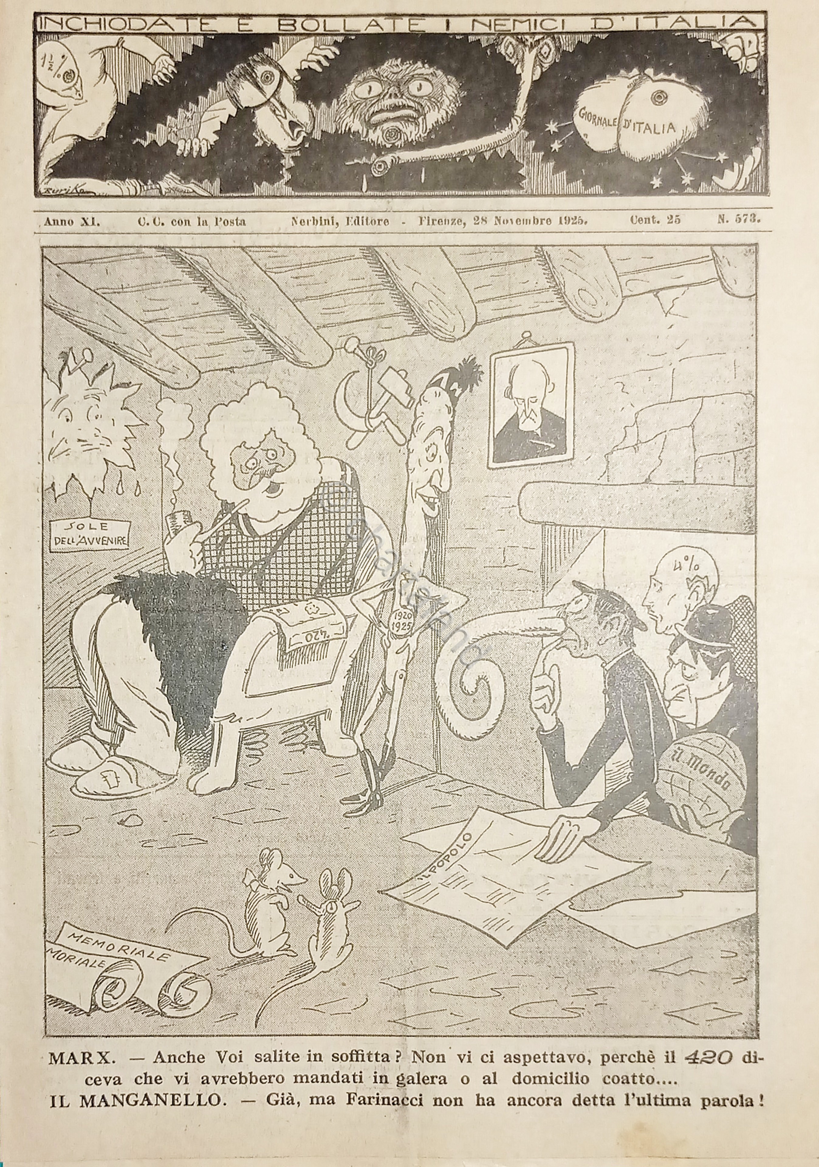 Rivista Satirica Umoristica - IL 420 - Anno XI - …