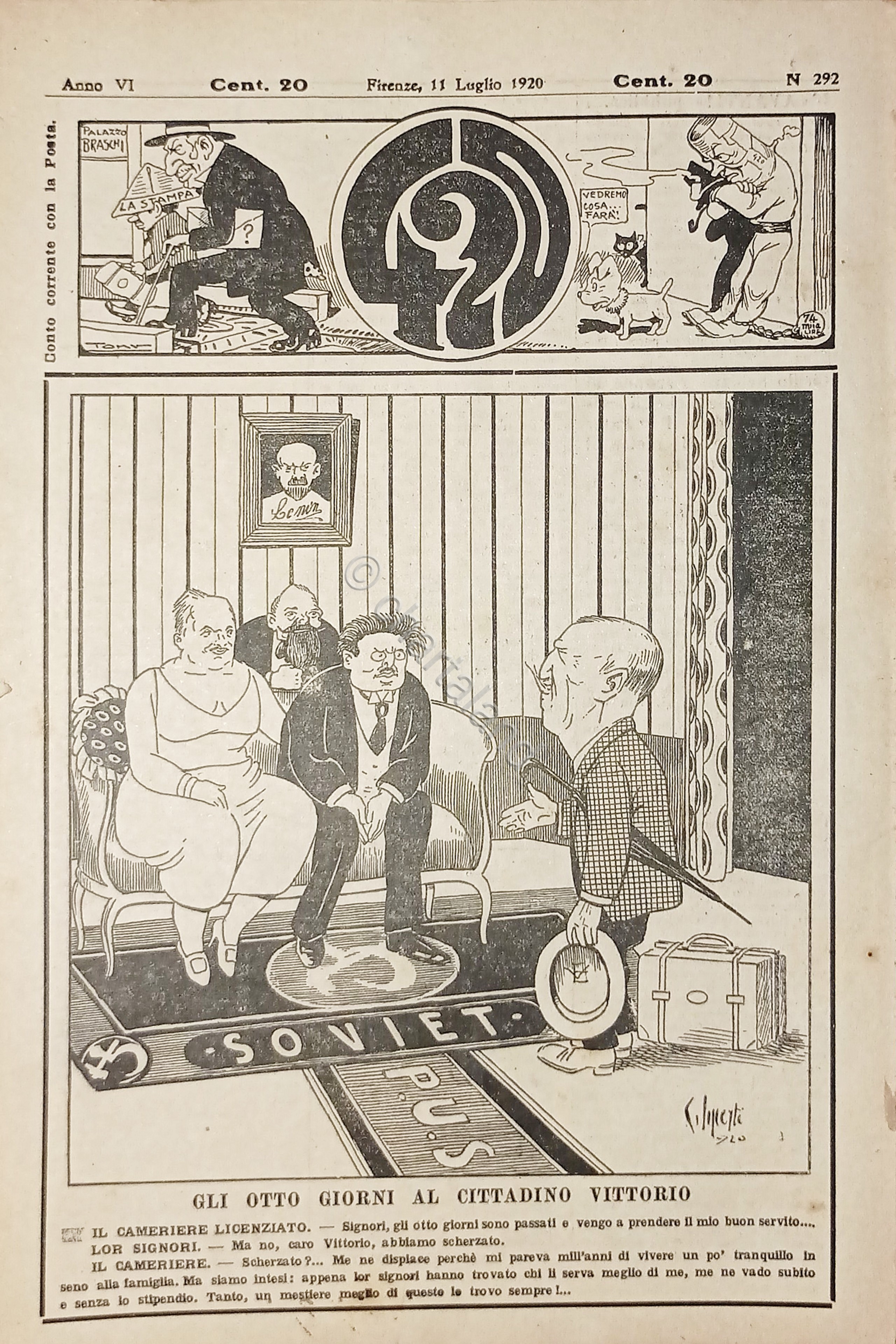 Rivista Satirica Umoristica - IL 420 - N. 292 - …