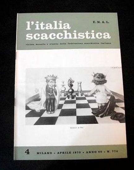 Rivista Scacchi - L' Italia Scacchistica n° 774 - 1970