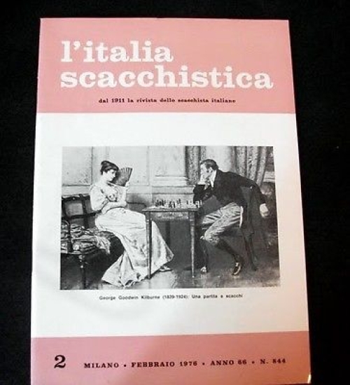 Rivista Scacchi - L' Italia Scacchistica n° 844 - 1976