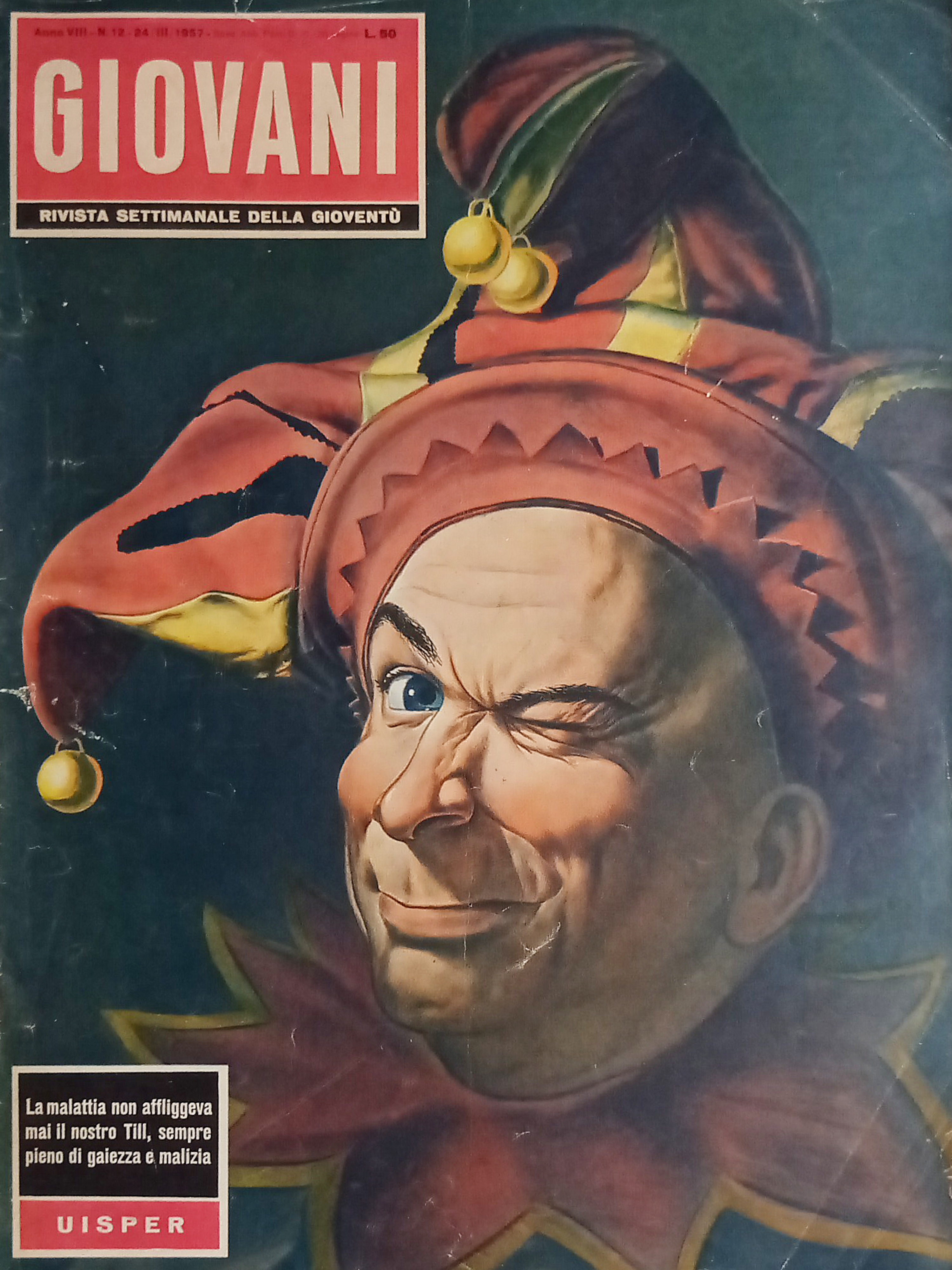 Rivista Settimanale della Gioventù - Giovani - N. 12 - …