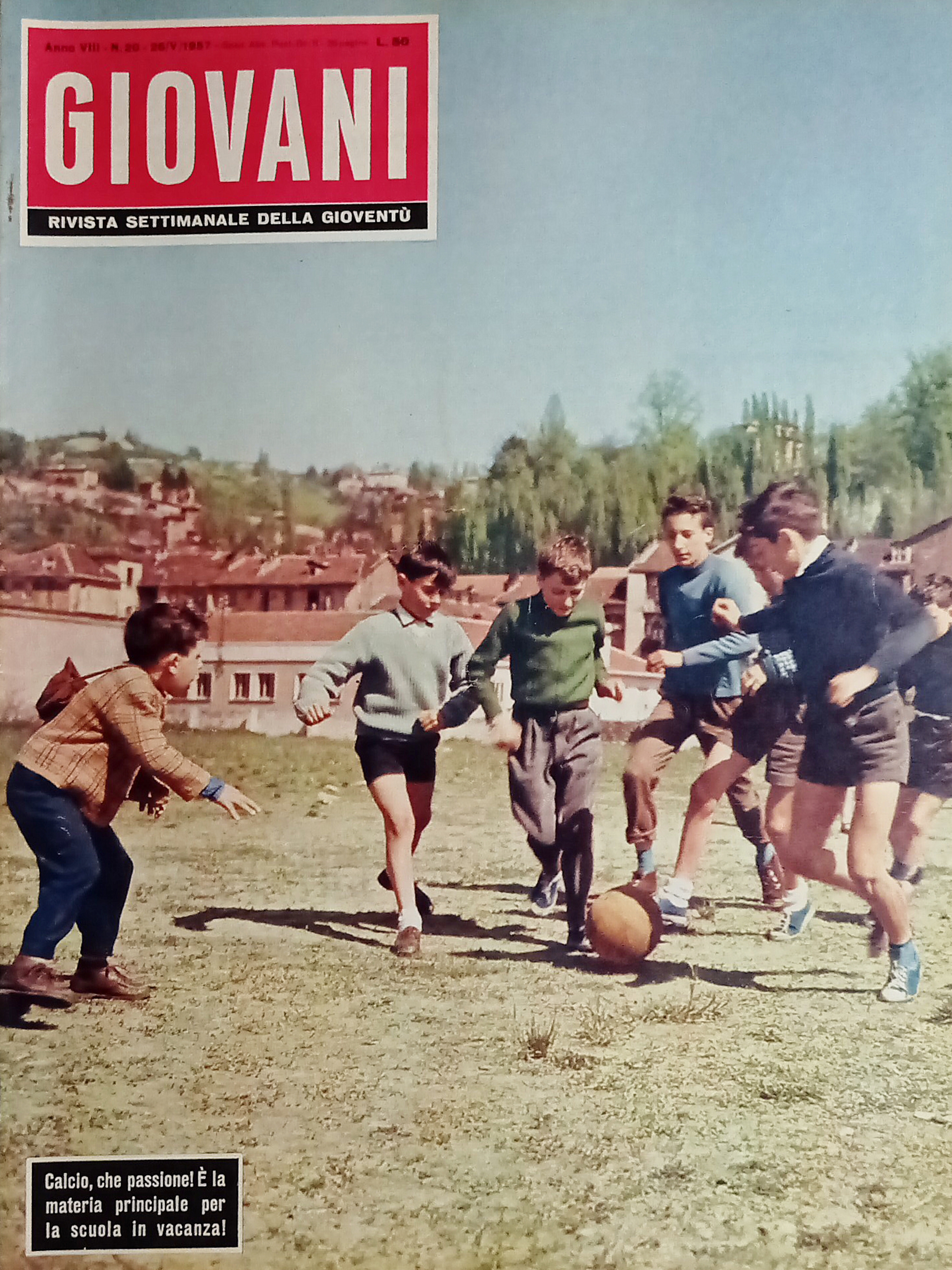 Rivista Settimanale della Gioventù - Giovani - N. 20 - …