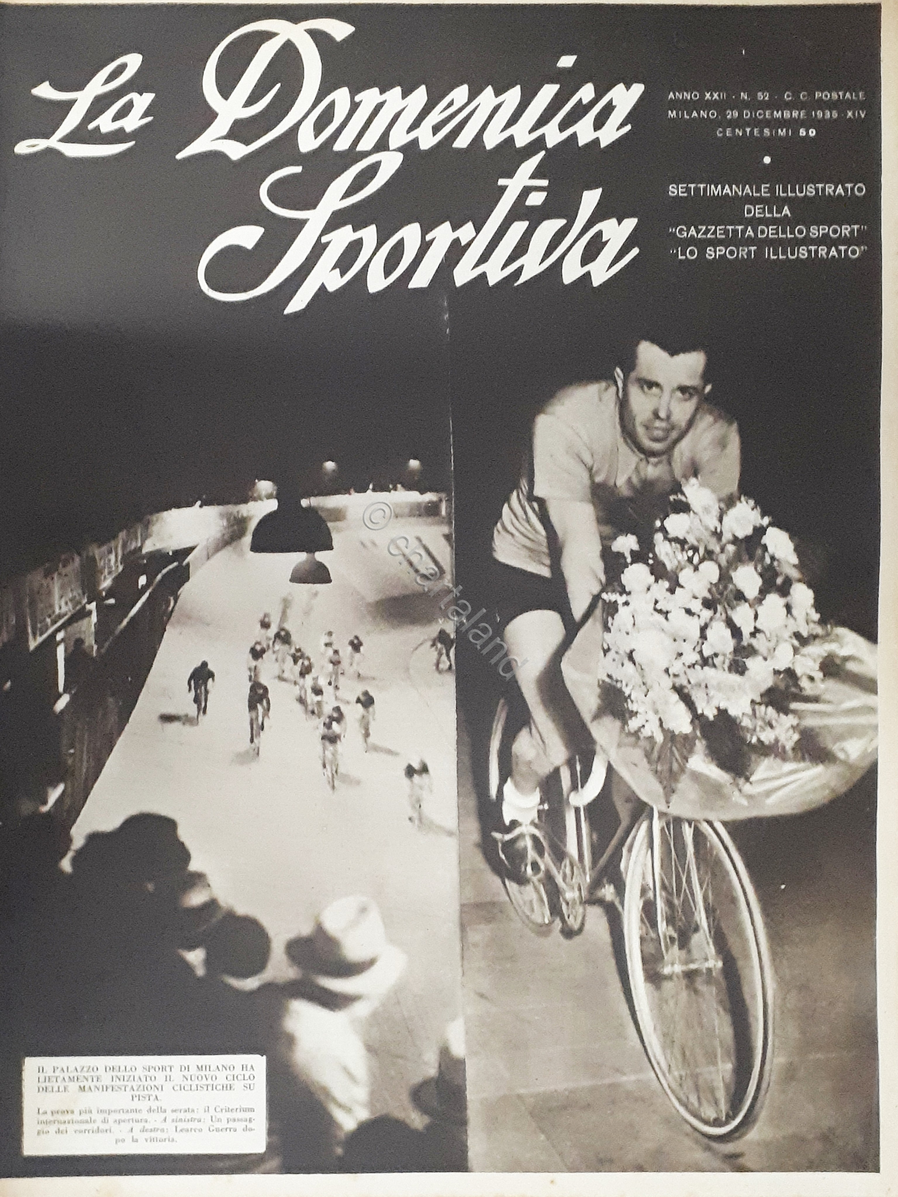 Rivista Sport - La Domenica Sportiva N. 52 - Learco …