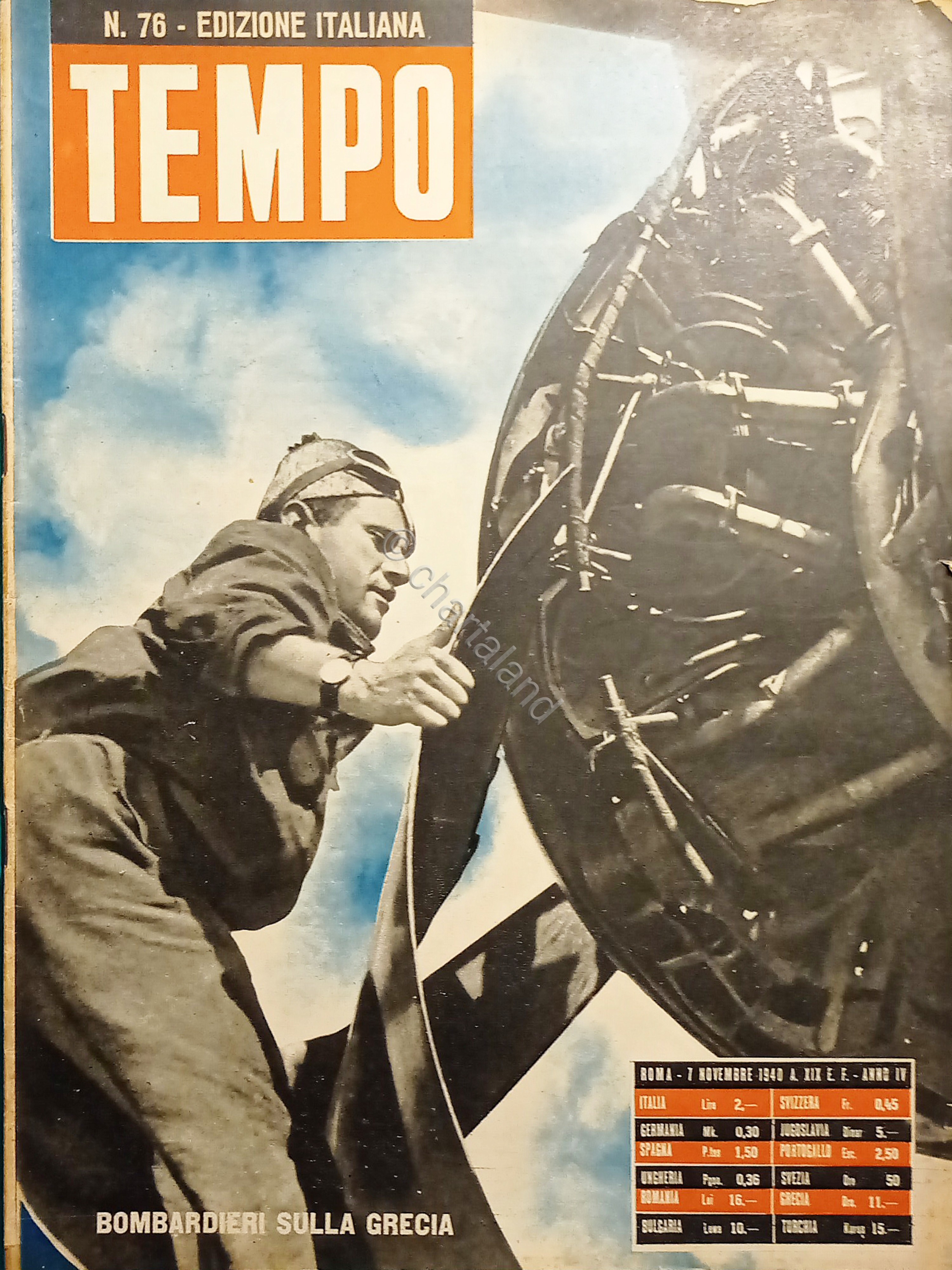 Rivista WWII - Tempo N. 76 - Bombardieri sulla Grecia …