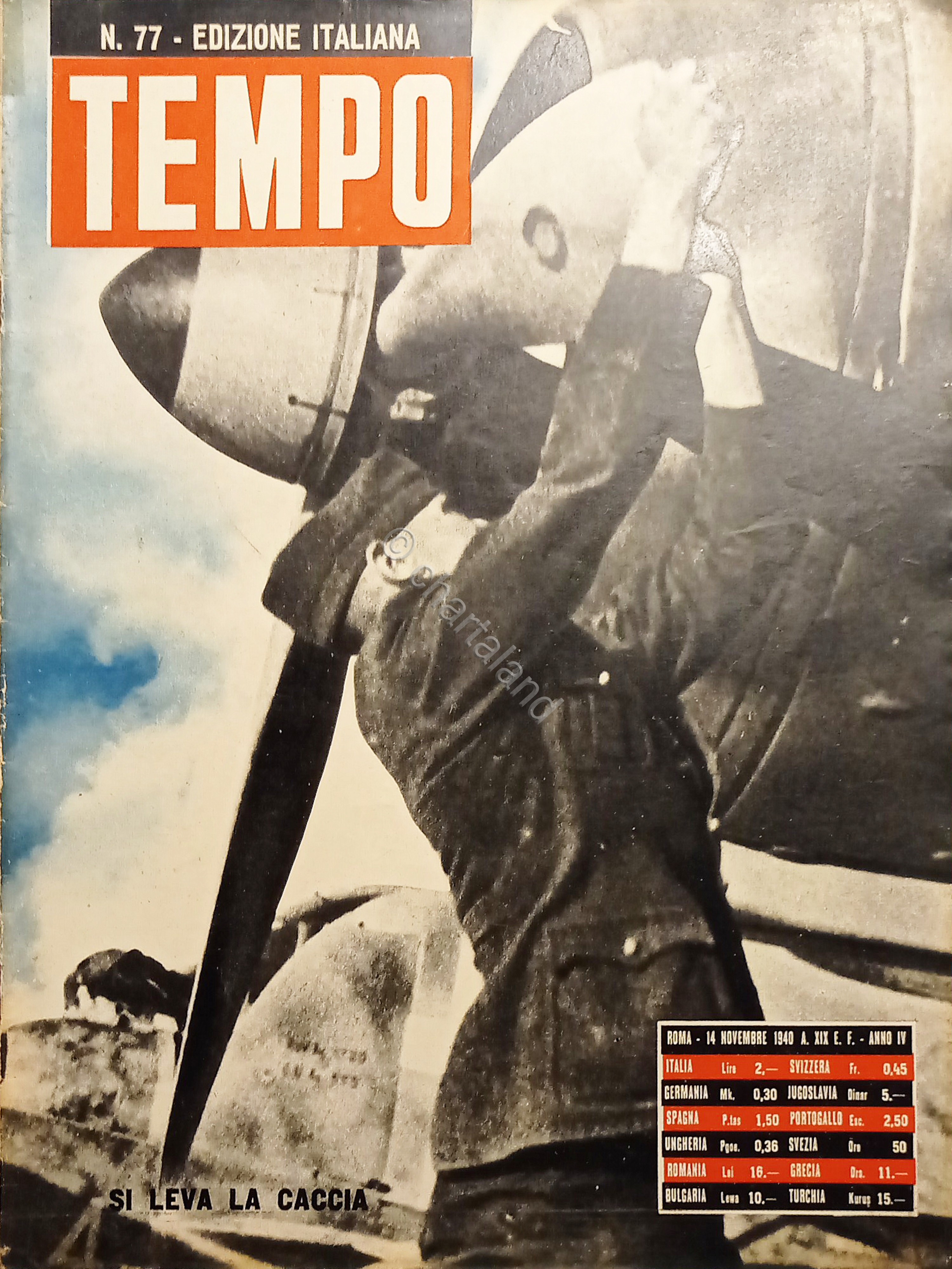Rivista WWII - Tempo N. 77 - Si leva la …