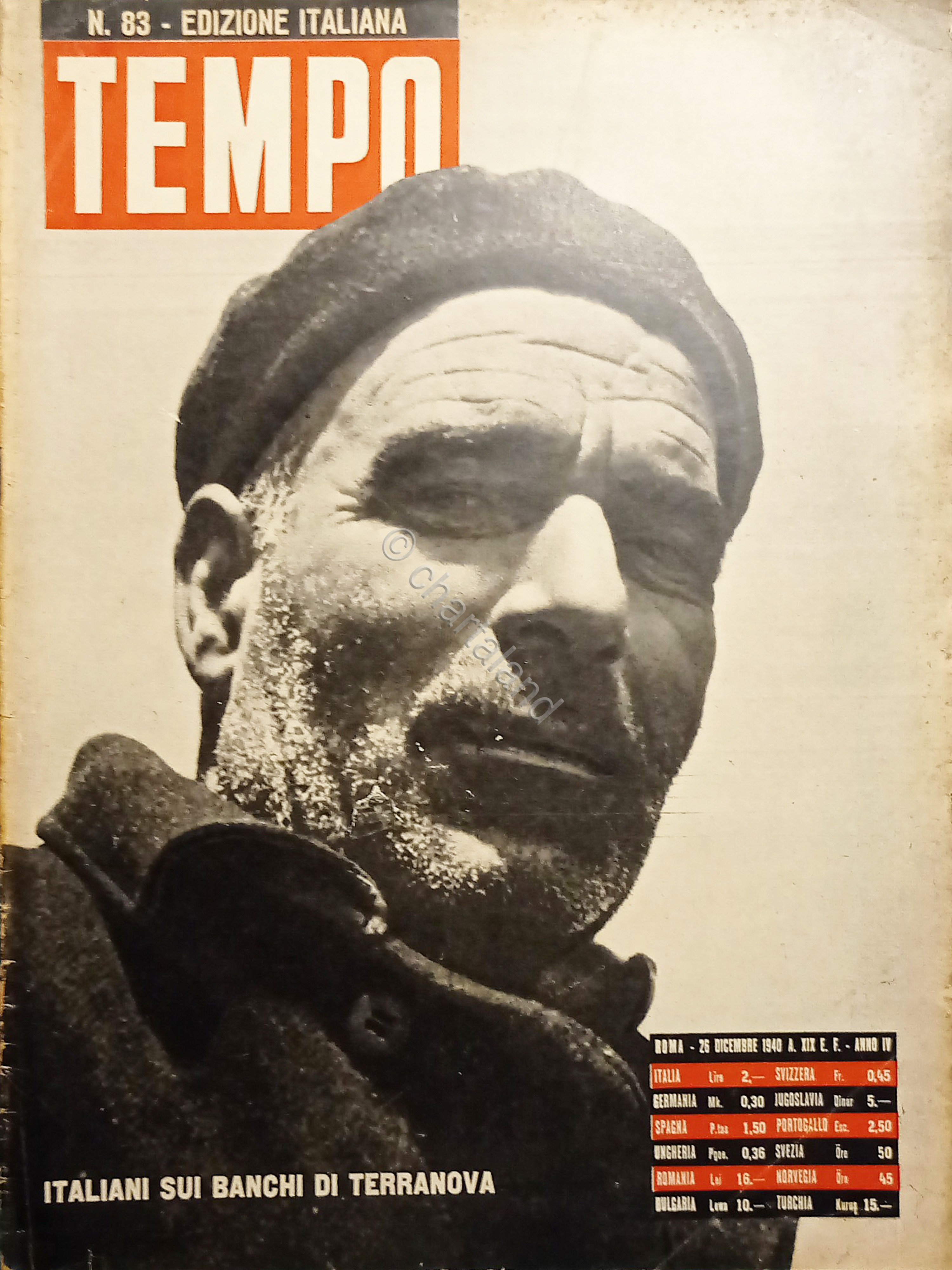 Rivista WWII - Tempo N. 83 - Italiani sui banchi …