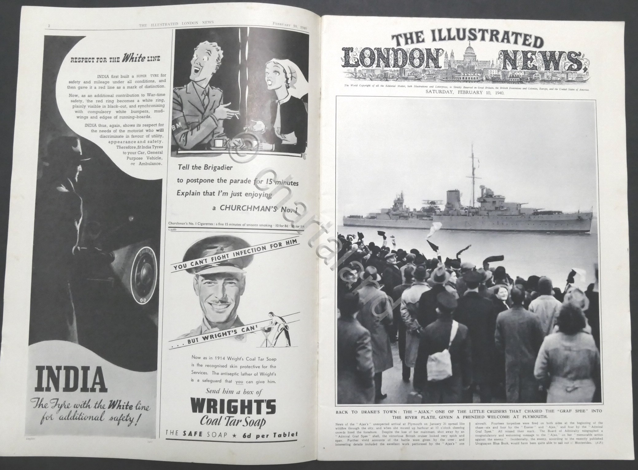 Rivista WWII - The Illustrated London News - N. 5260 …