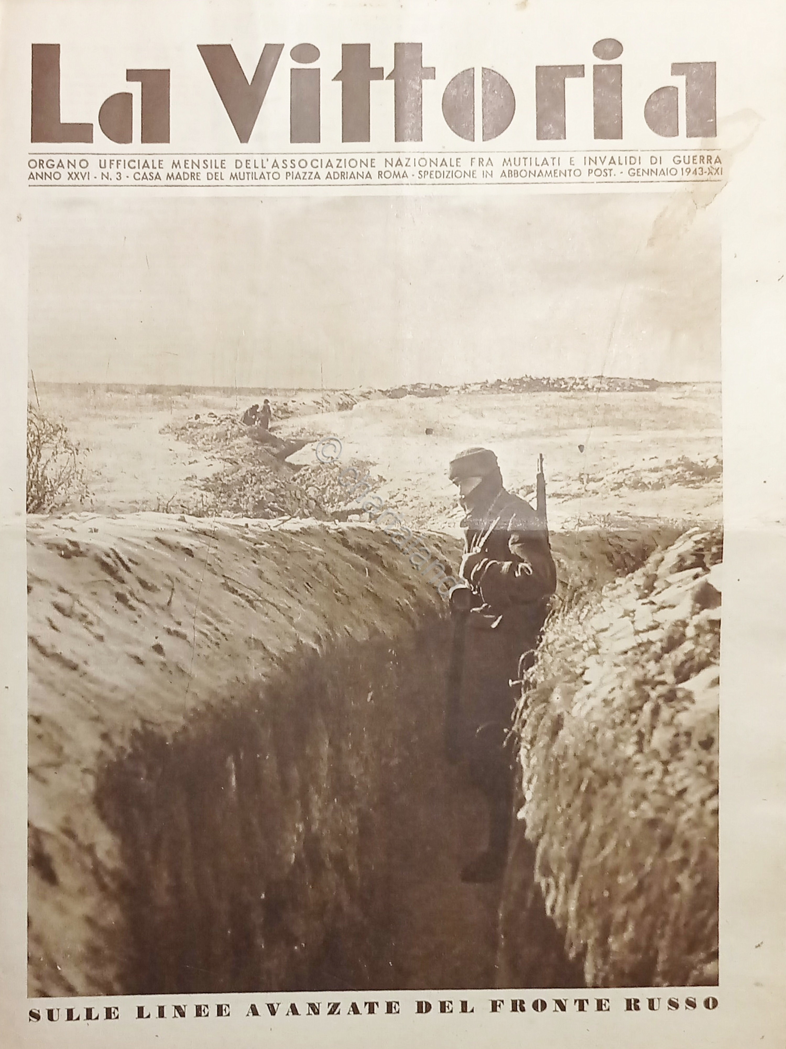 Rivista WWII Ass. Naz. mutilati e invalidi di Guerra La …