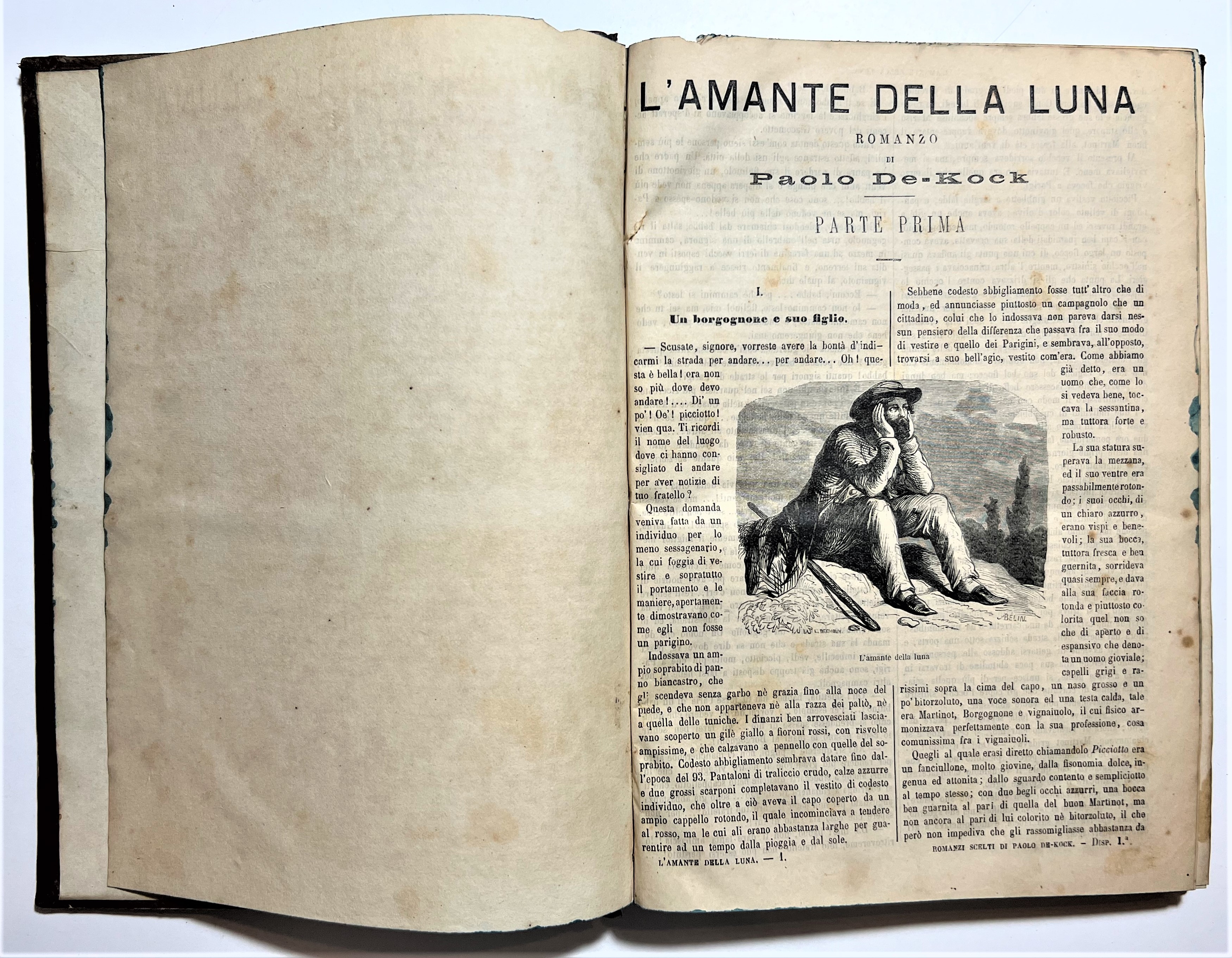 Romanzo - P. De-Kock - L'Amante della Luna - ed. …