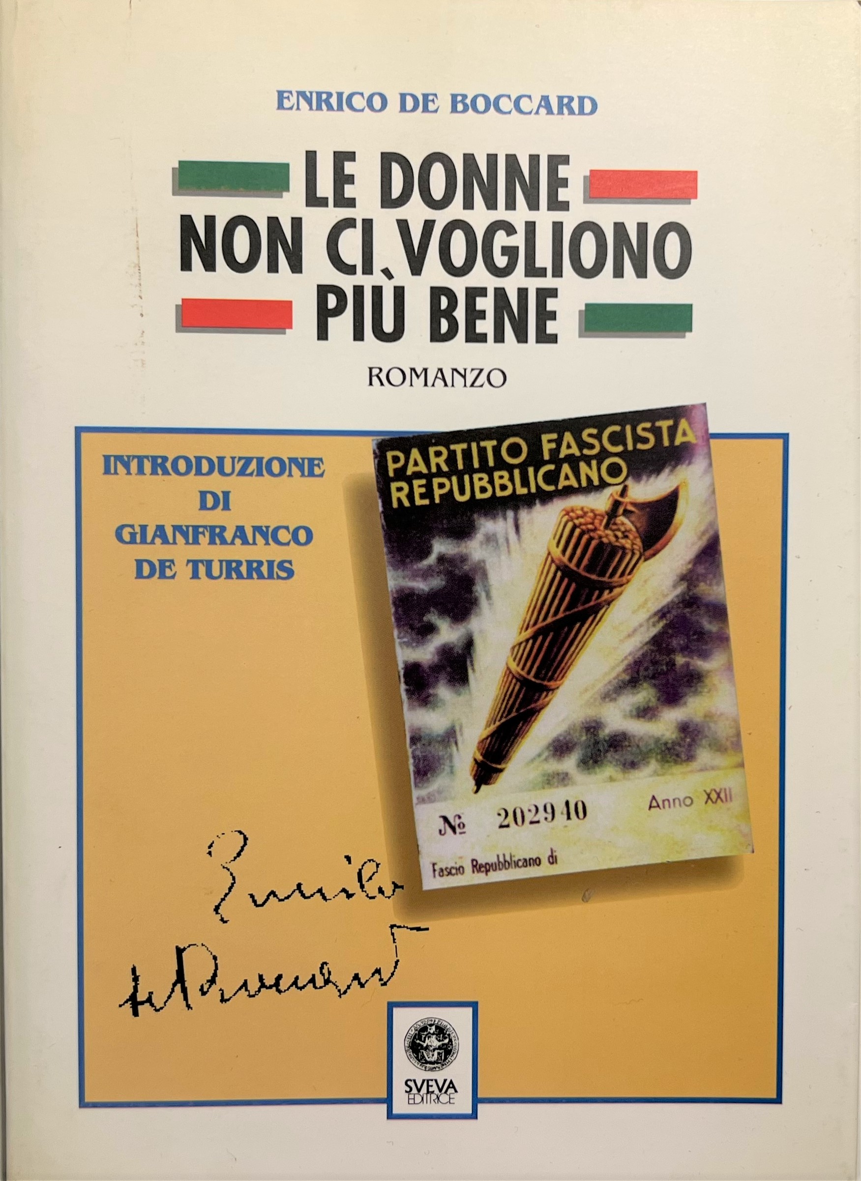 Romanzo RSI - E. De Boccard - Le Donne non …