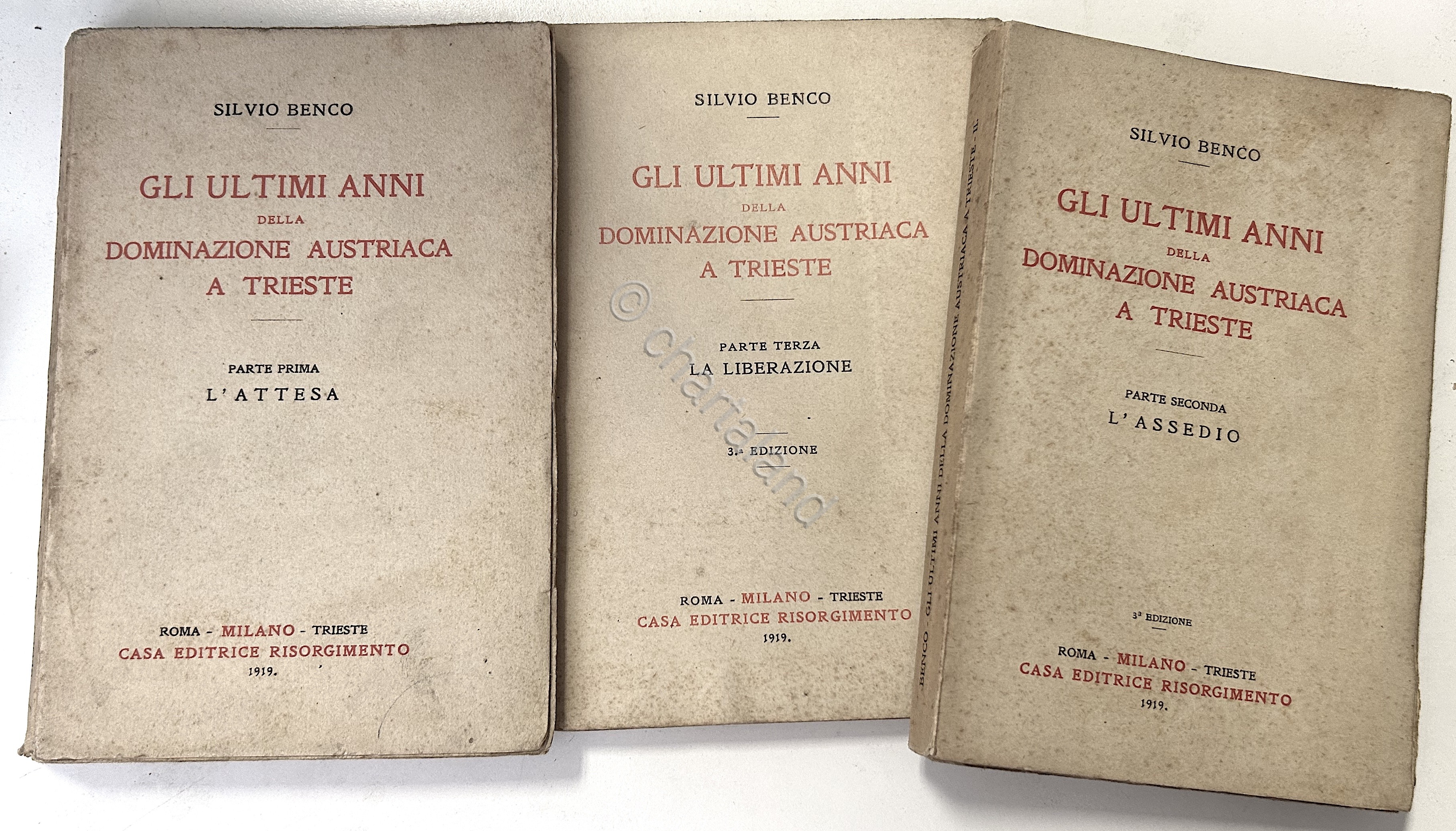 S. Benco - Gli ultimi anni della dominazione austriaca a …