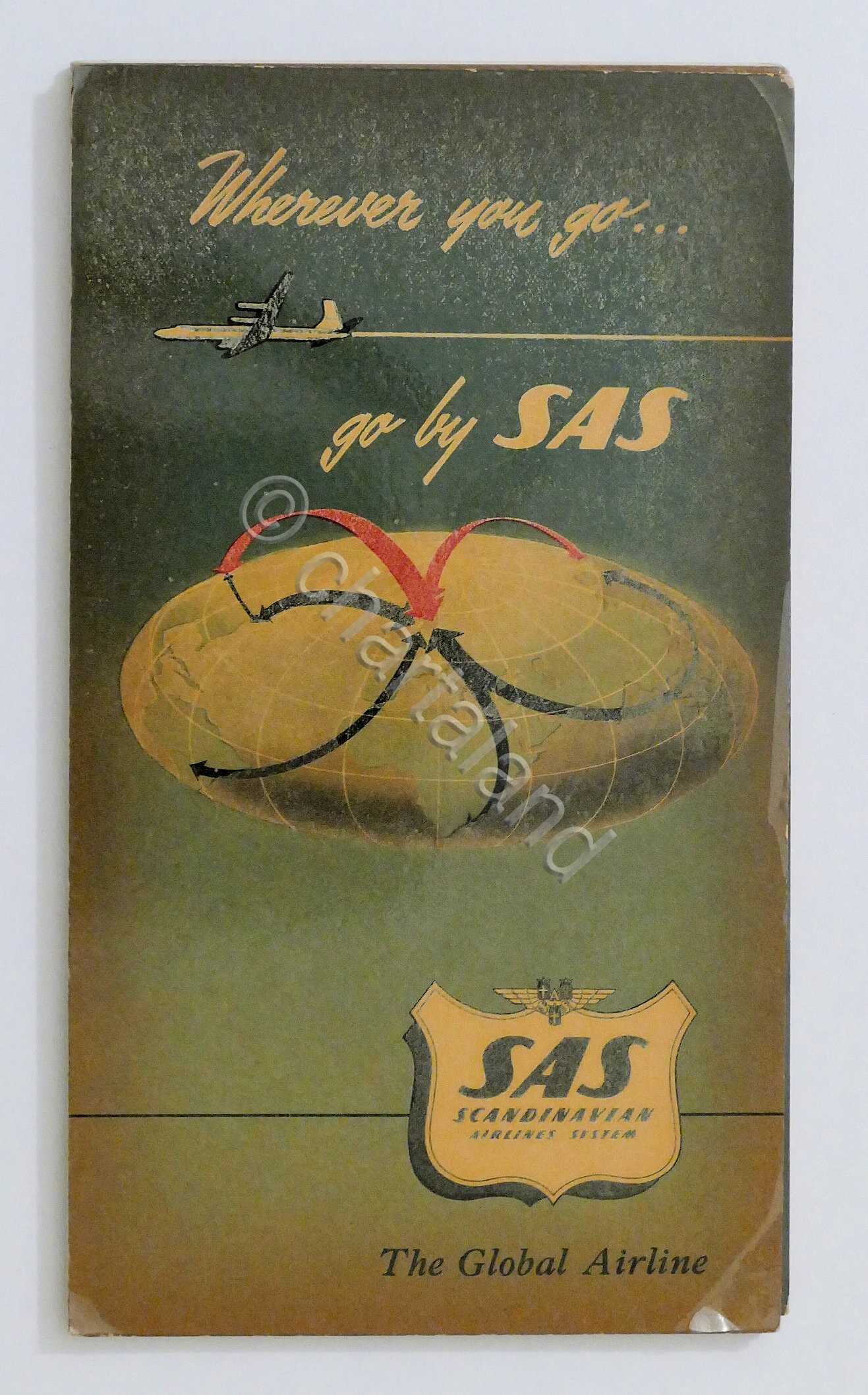 Scandinavian Airlines System - Route map Europe - Mappa Rotte …