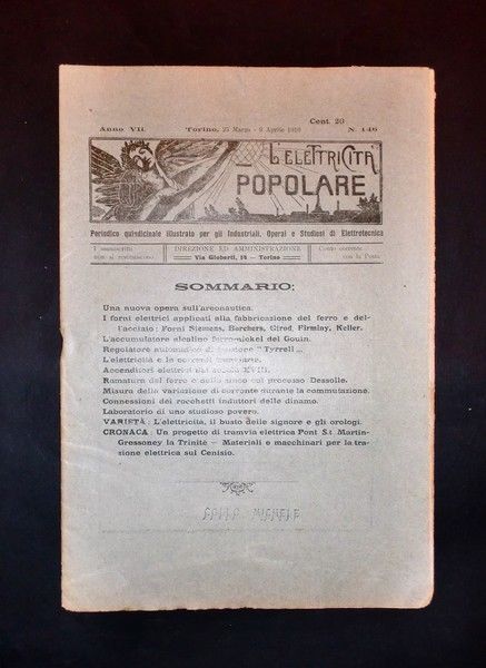 Scienza e Tecnica - Elettrotecnica - L'elettricità popolare - N. …