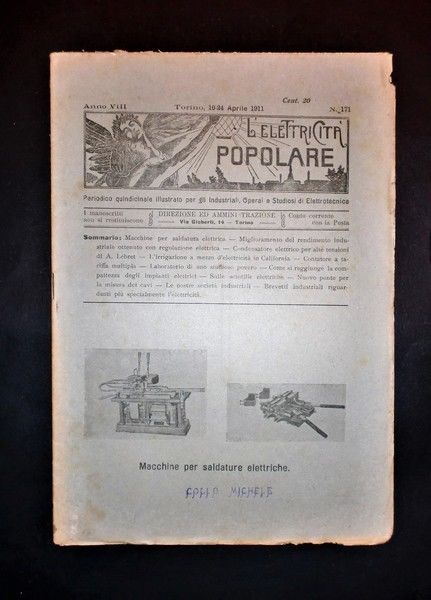 Scienza e Tecnica - Elettrotecnica - L'elettricità popolare - N. …