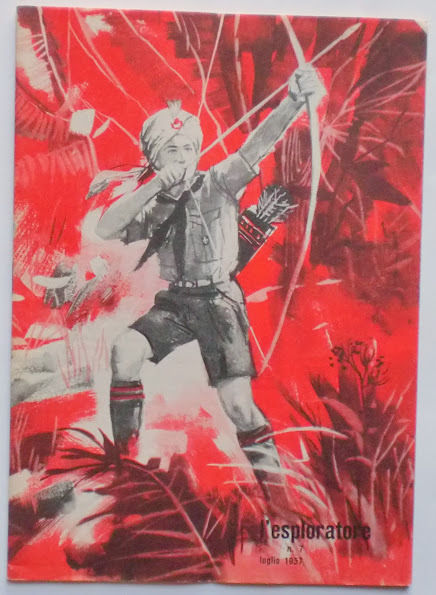 Scoutismo - L'Esploratore - Rivista mensile dell'A.S.C.I - Luglio 1957 …