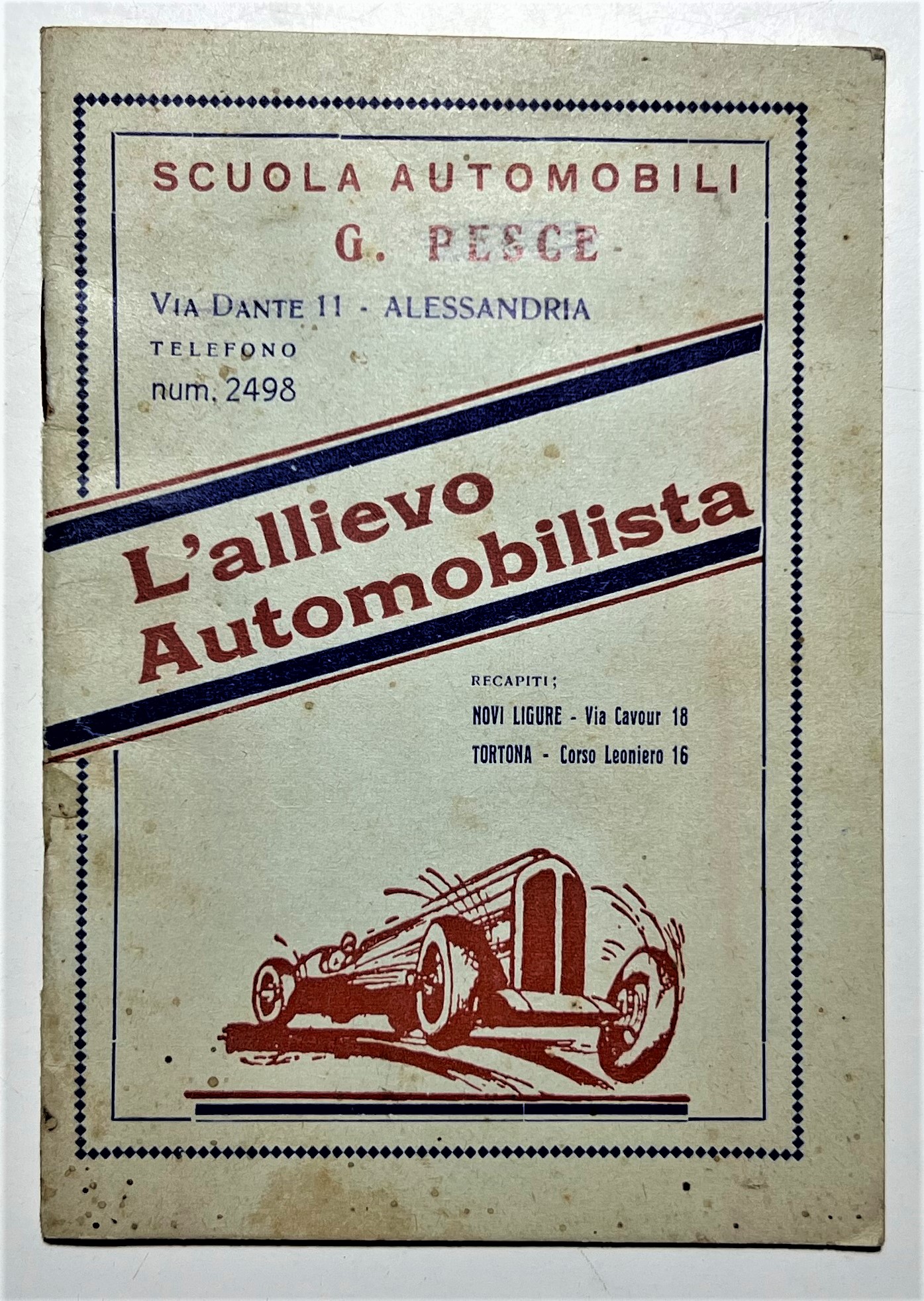 Scuola Automobili G. Pesce - Manuale Teorico Pratico per l'allievo …