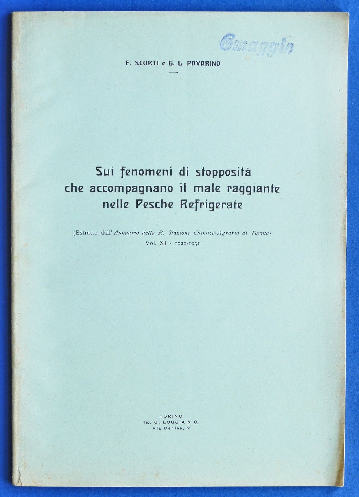 Scurti Pavarino - Sui fenomeni di stopposità nelle Pesche Refrigerate …