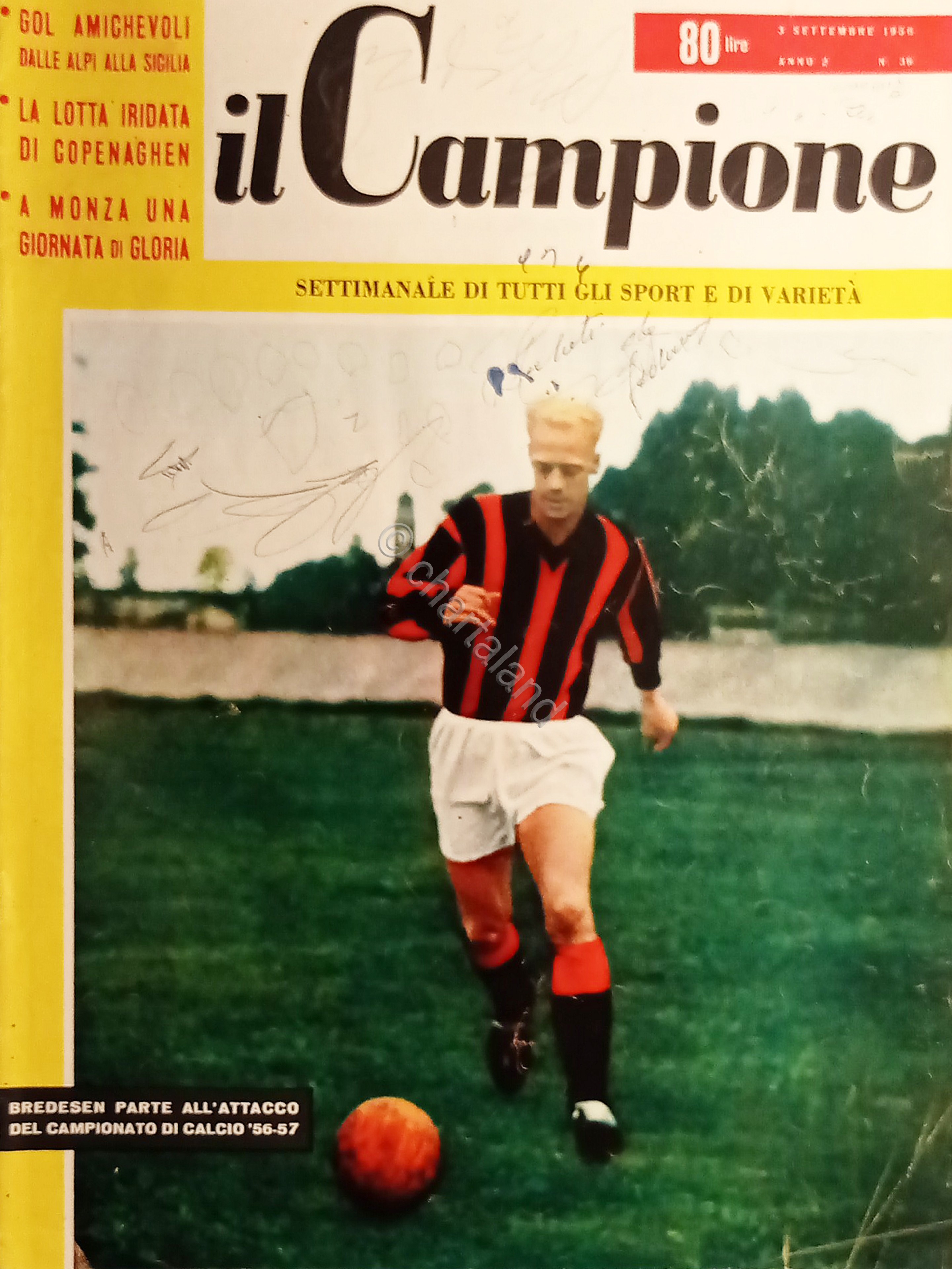 Settimanale - Il Campione N. 36 - Per Bredesen - …