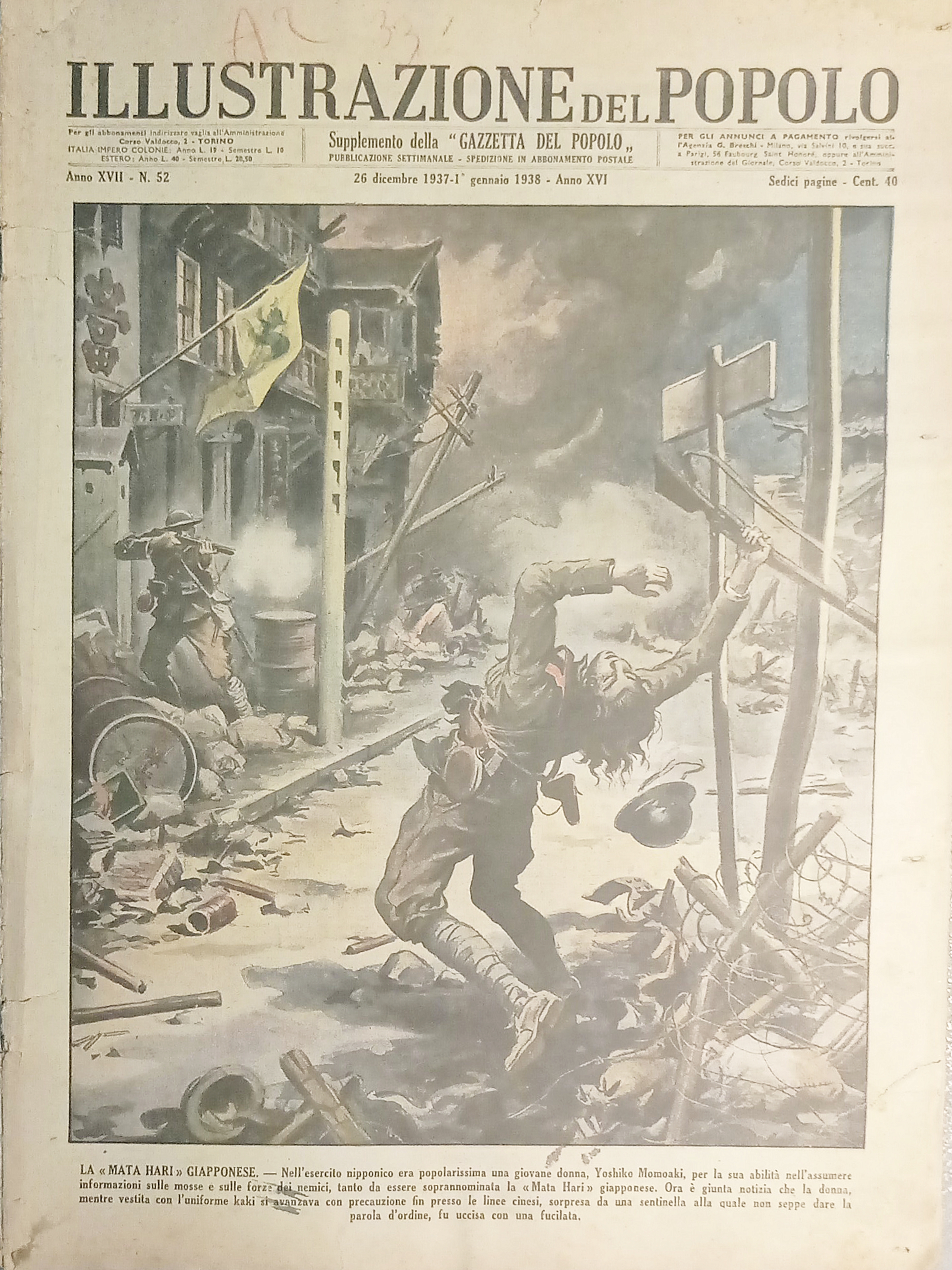 Settimanale - Illustrazione del Popolo N. 52 - La Mata …