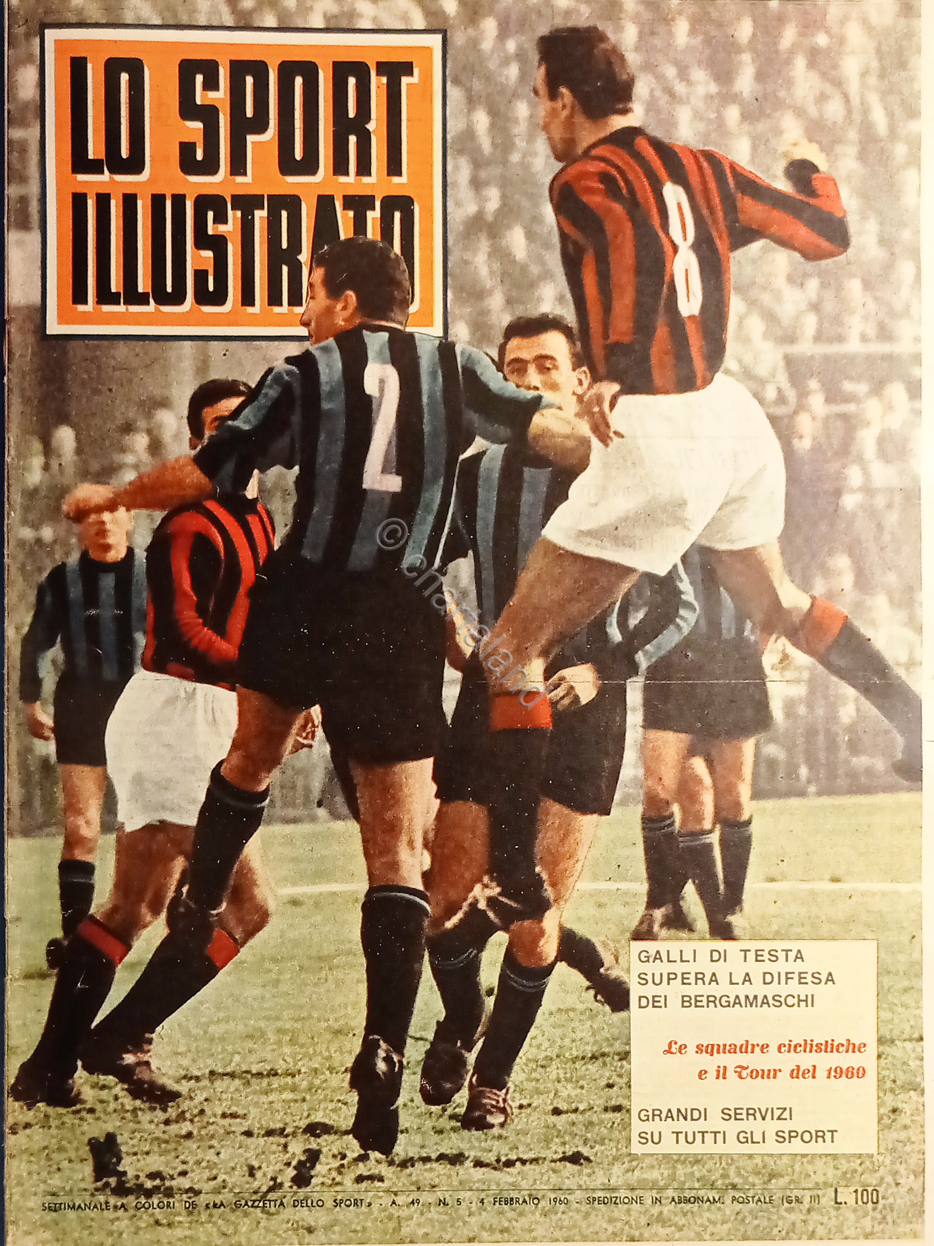 Settimanale - Lo Sport Illustrato N. 5 - Calciatore Pier …