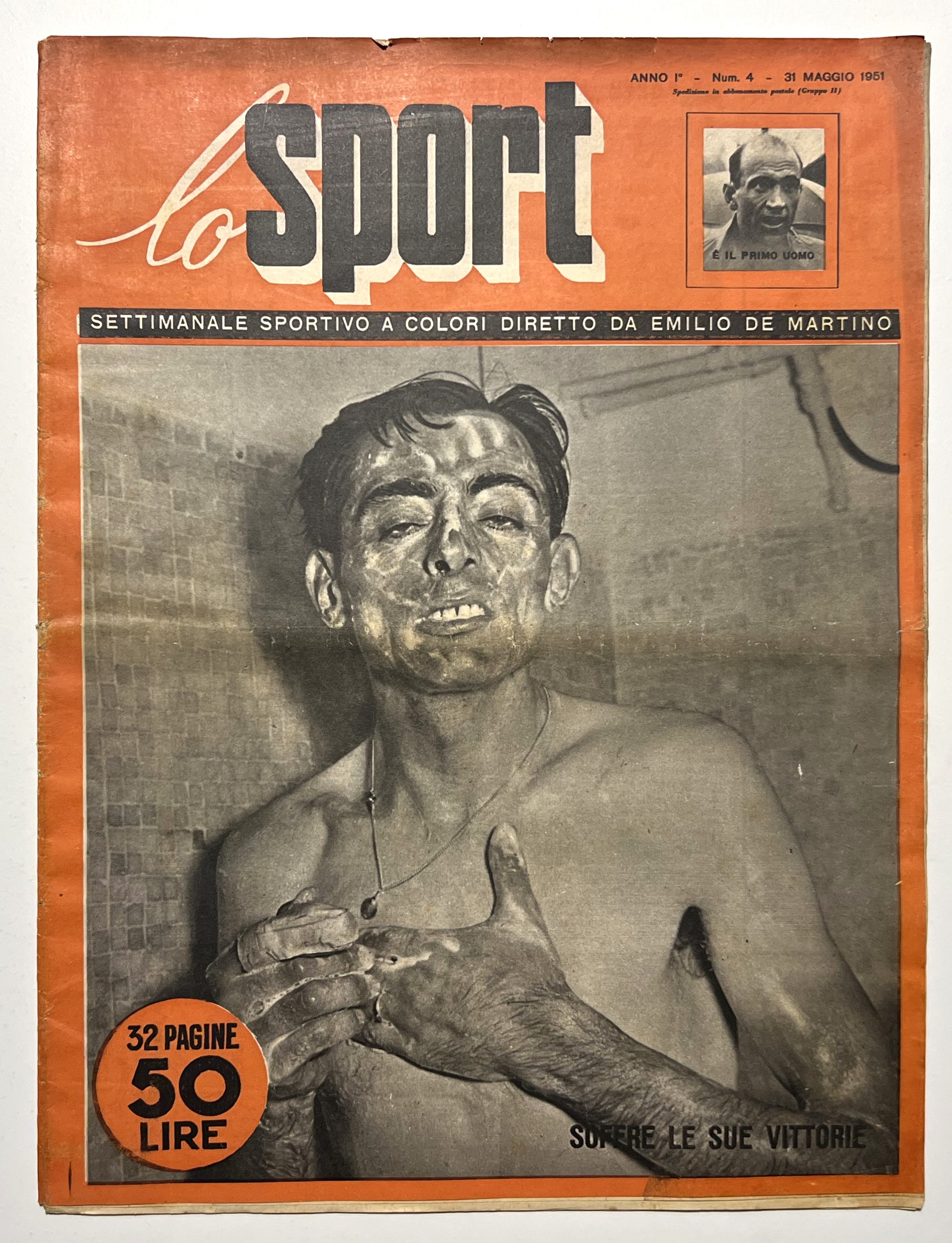 Settimanale - Lo Sport N. 4 - 1951 Fausto Coppi …