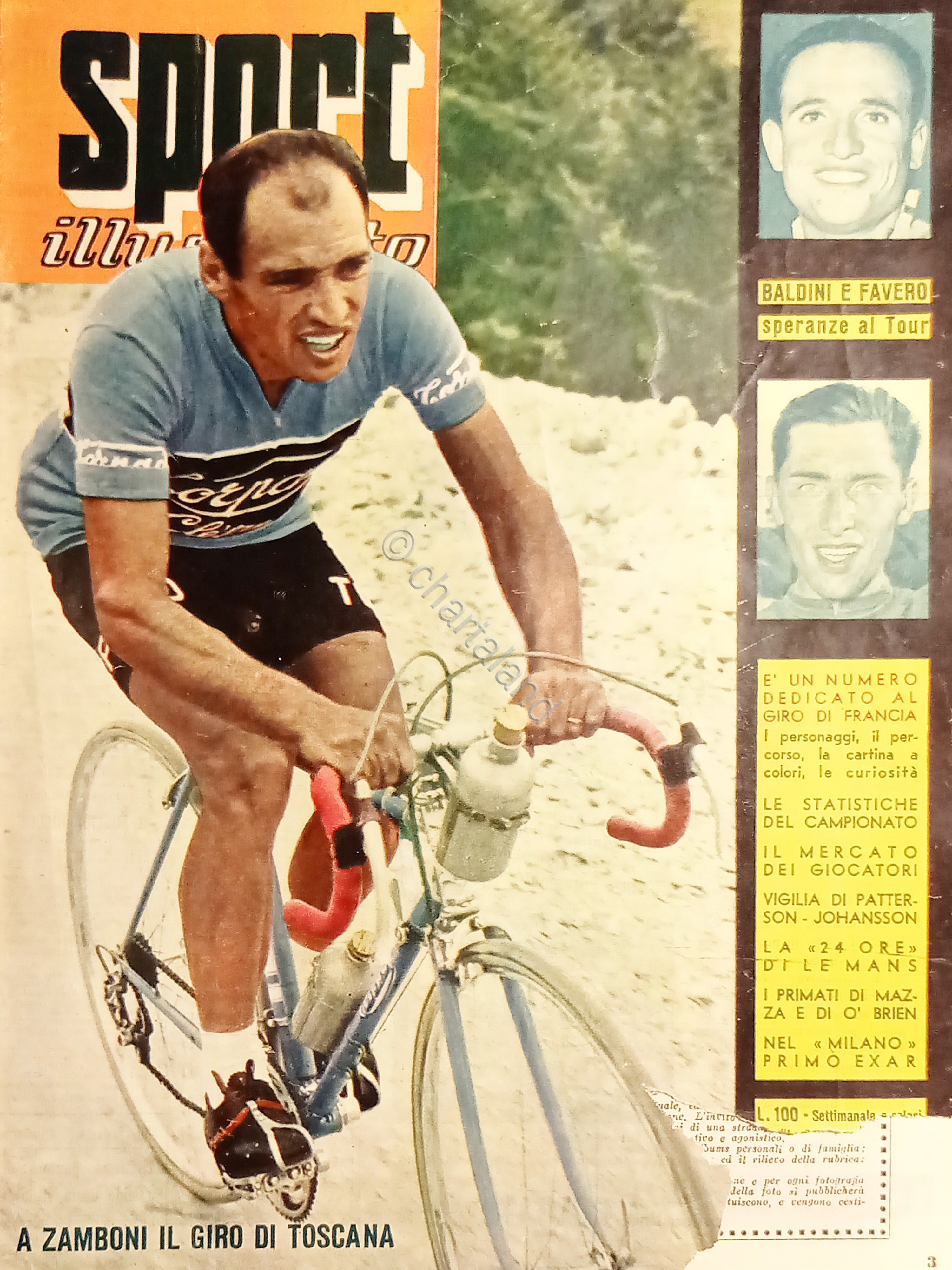 Settimanale - Sport Illustrato N. 26 - A Zamboni il …