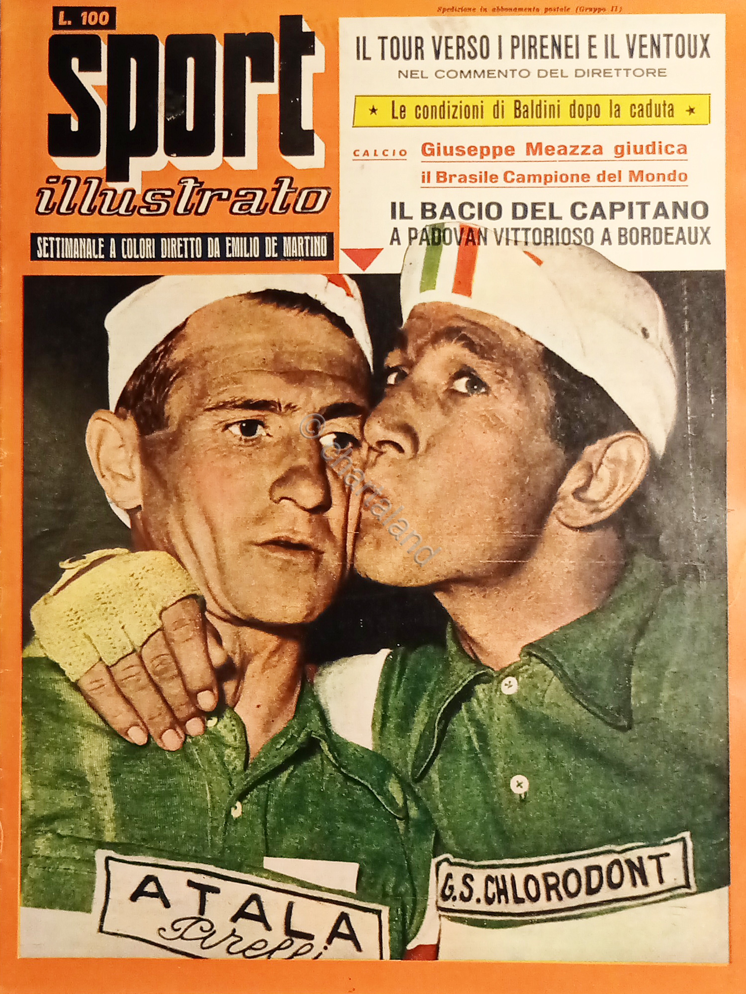 Settimanale - Sport Illustrato N. 28 - Il bacio del …