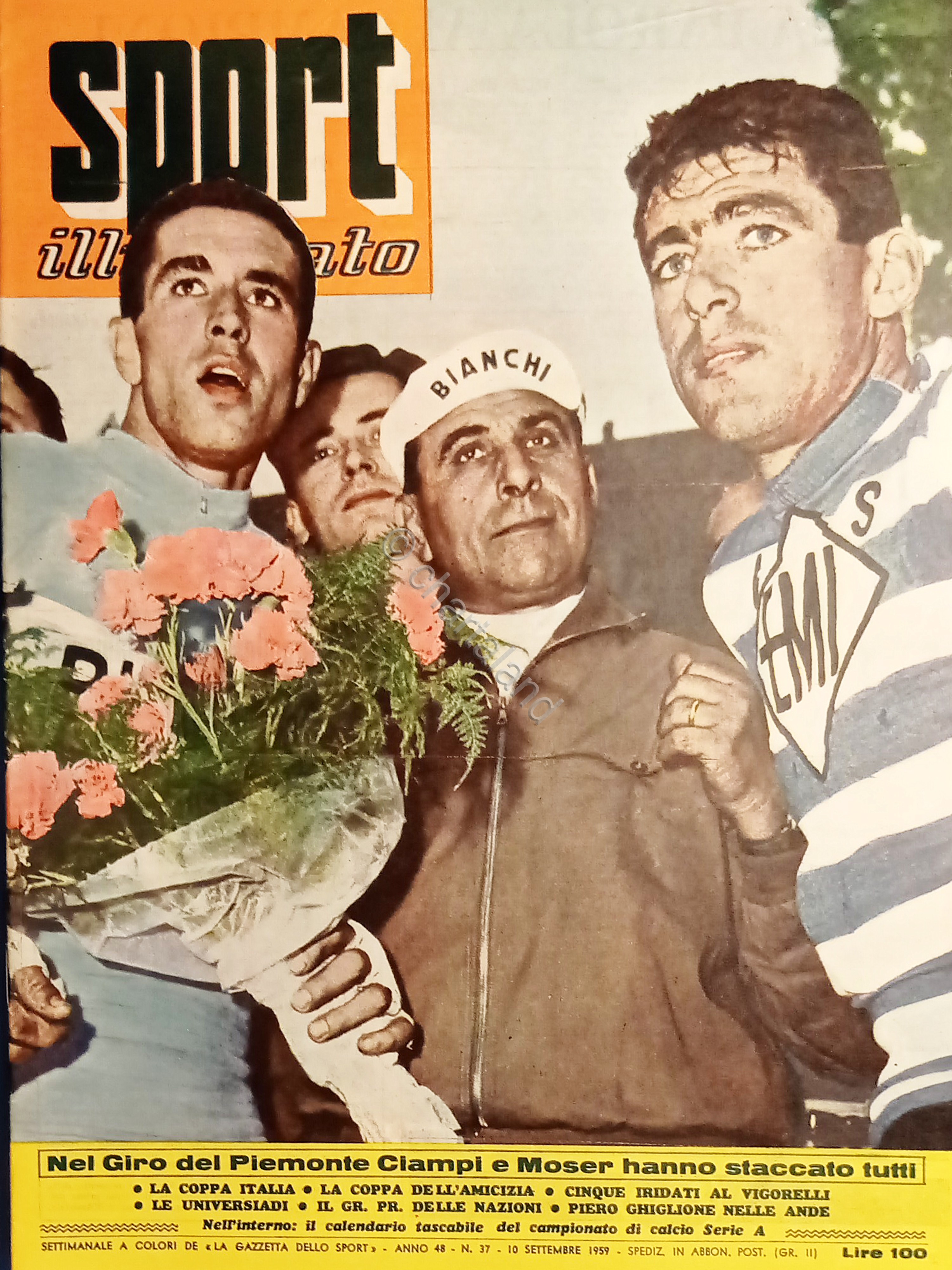 Settimanale - Sport Illustrato N. 37 - Silvano Ciampi e …