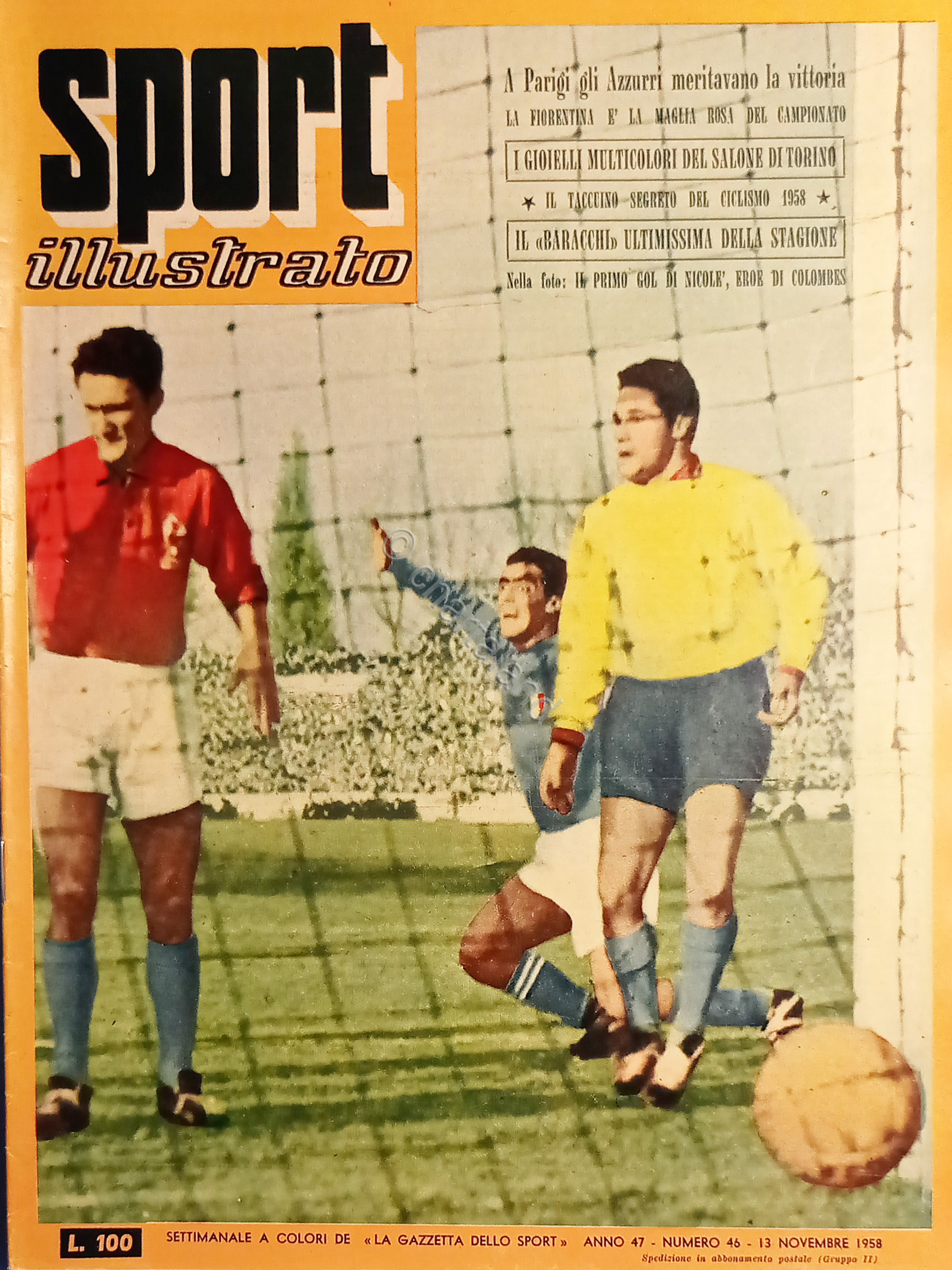 Settimanale - Sport Illustrato N. 46 - Azzurri a Parigi …