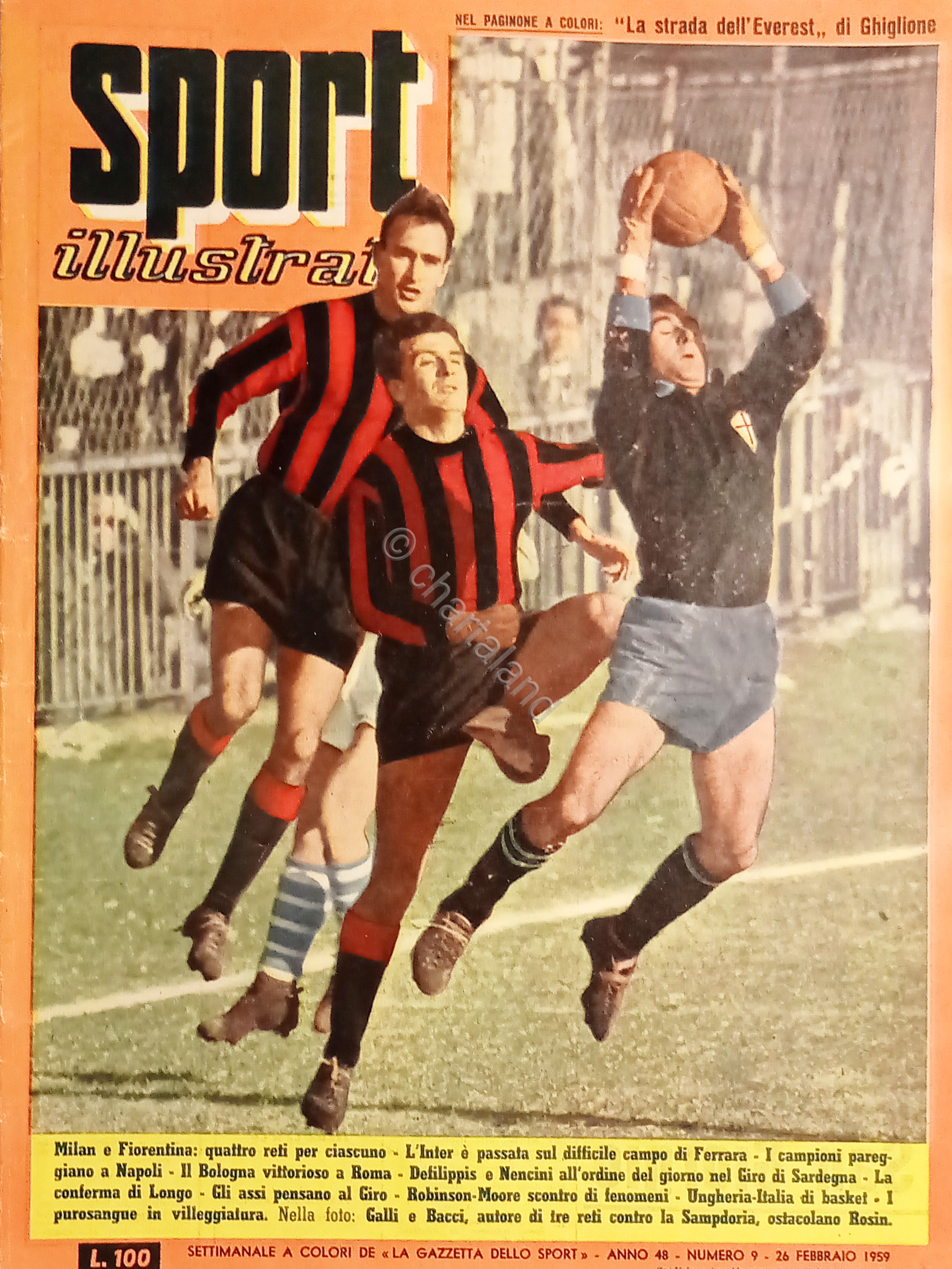 Settimanale - Sport Illustrato N. 9 - Carlo Galli e …