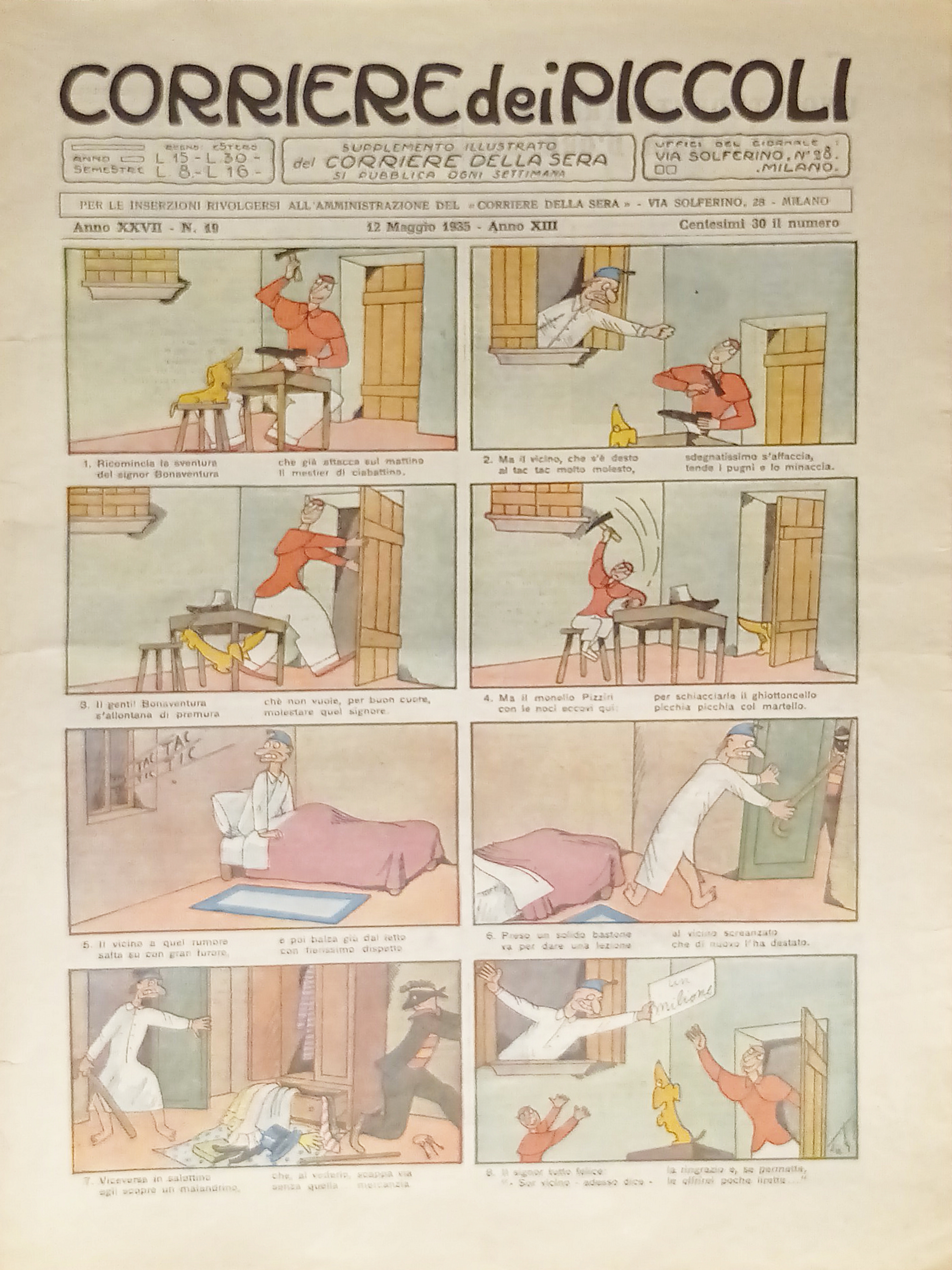 Settimanale a Fumetti per i Ragazzi - Corriere dei Piccoli …