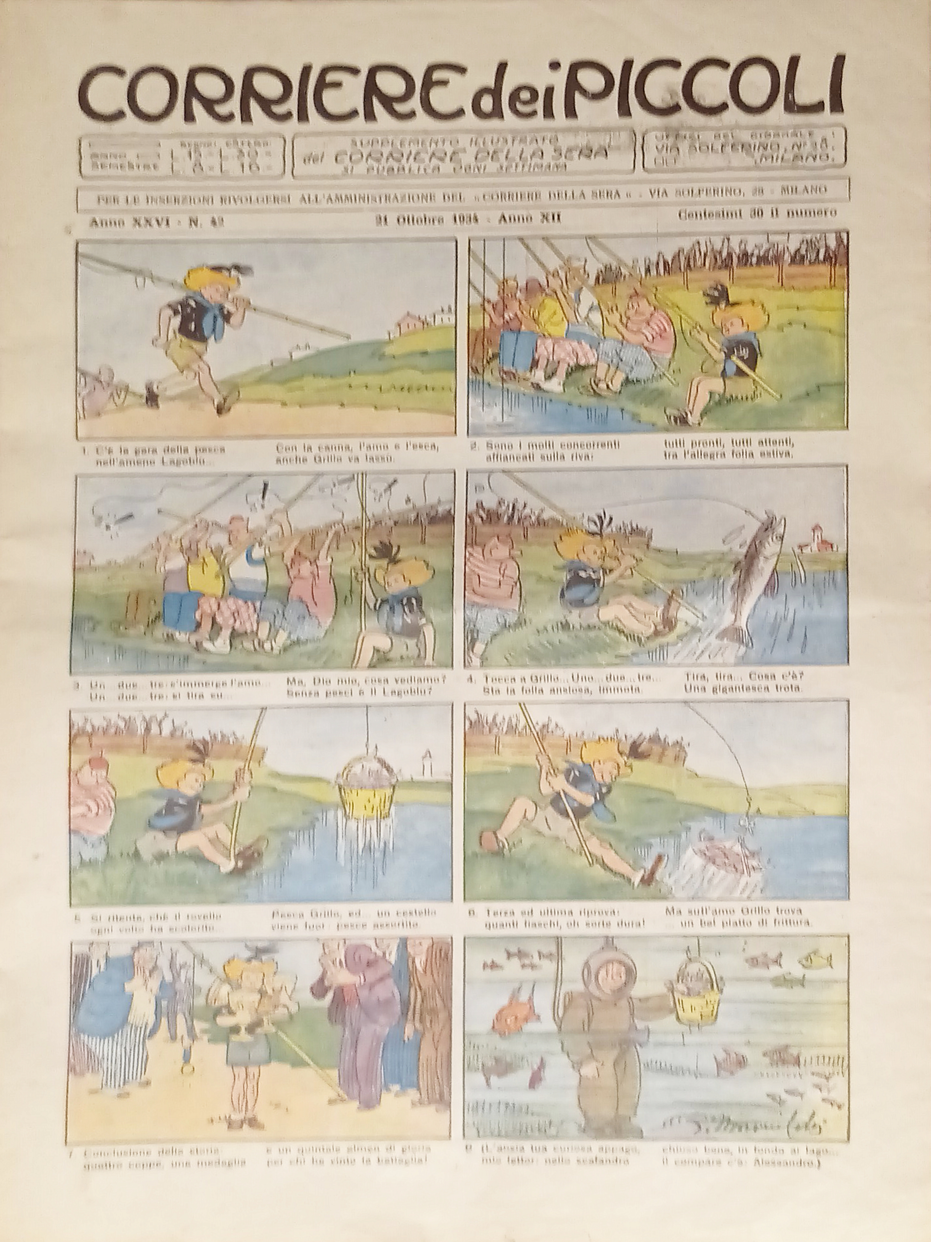 Settimanale a Fumetti per i Ragazzi - Corriere dei Piccoli …