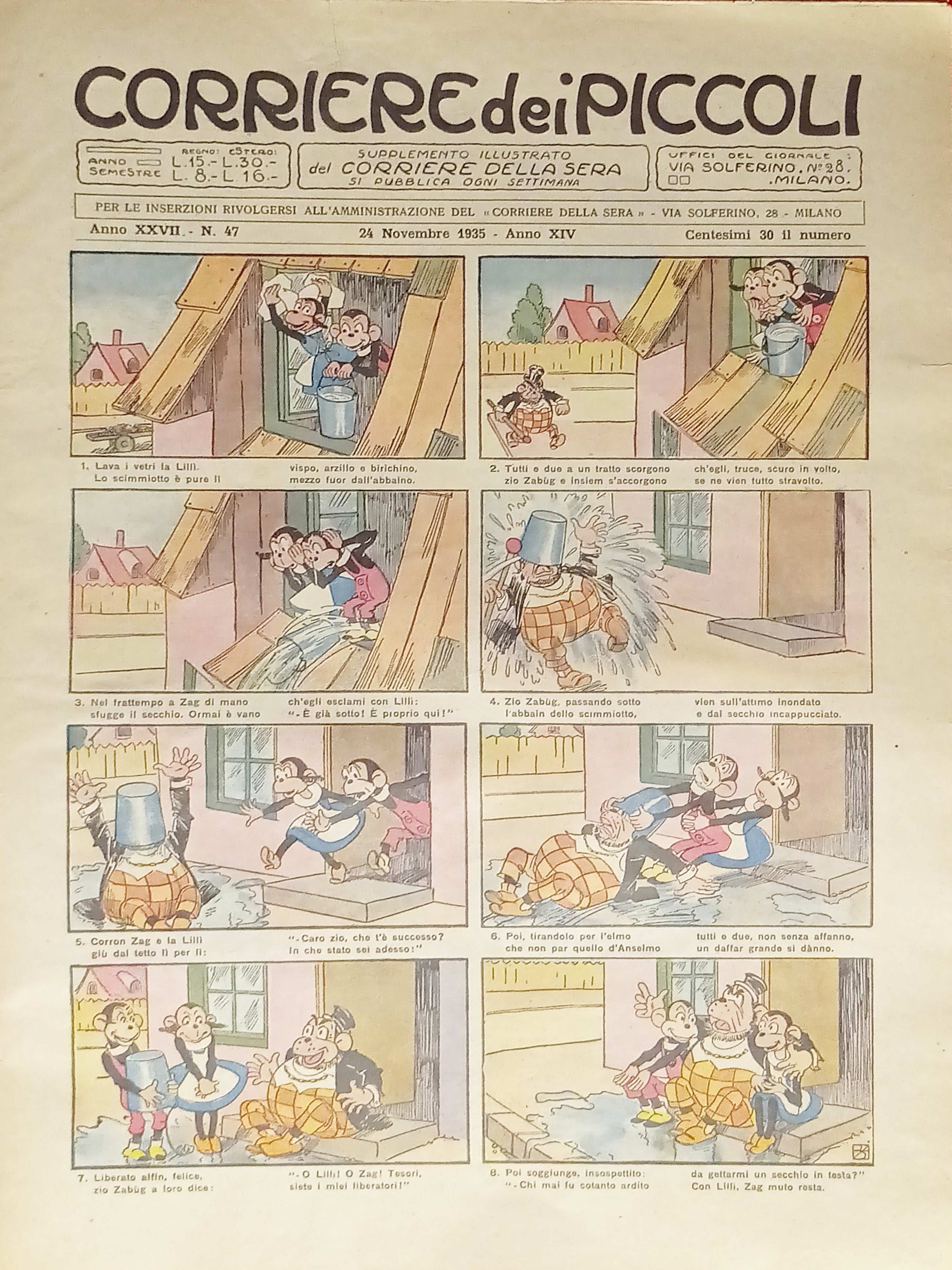 Settimanale a Fumetti per i Ragazzi - Corriere dei Piccoli …