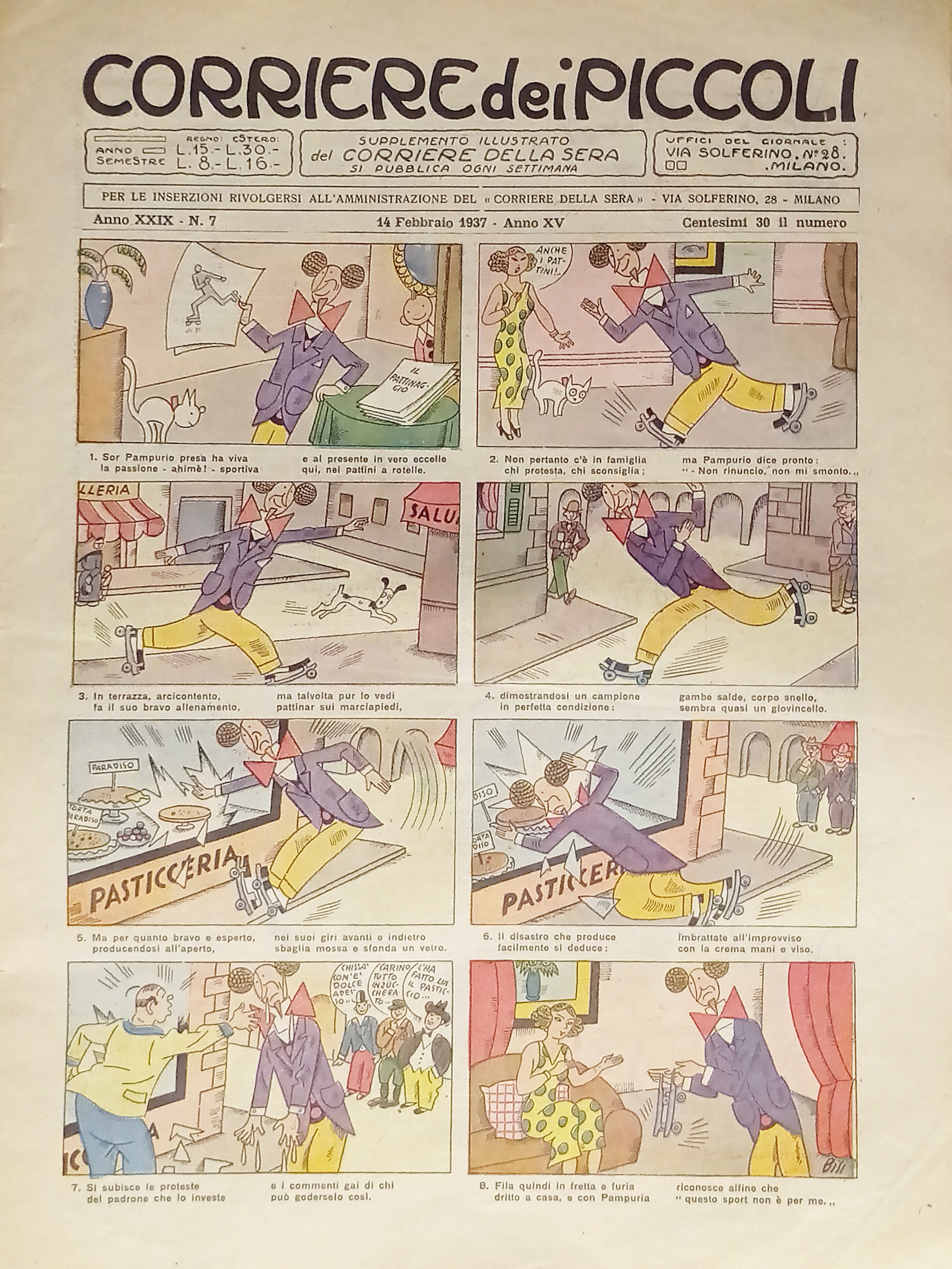 Settimanale a Fumetti per i Ragazzi - Corriere dei Piccoli …