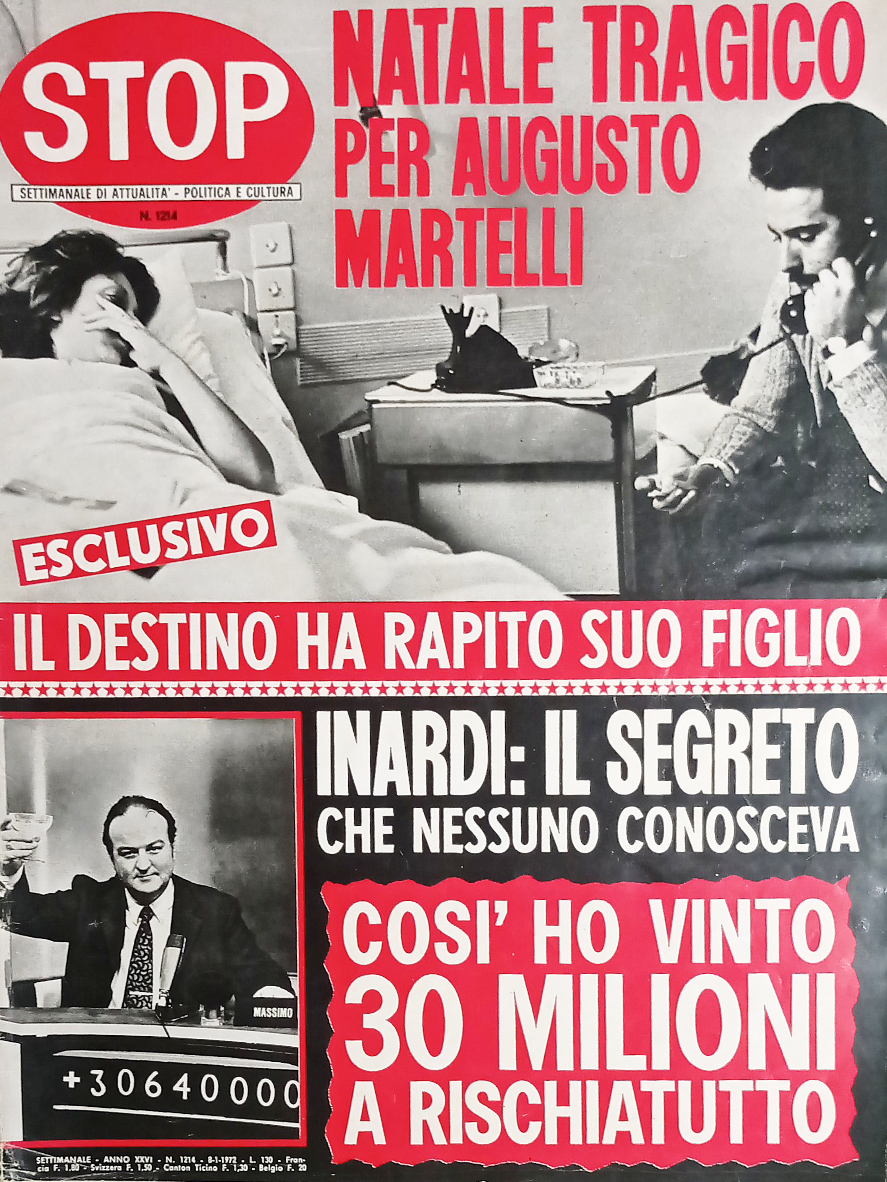 Settimanale di Atualità - Stop Esclusivo N. 1214 - 1972 …