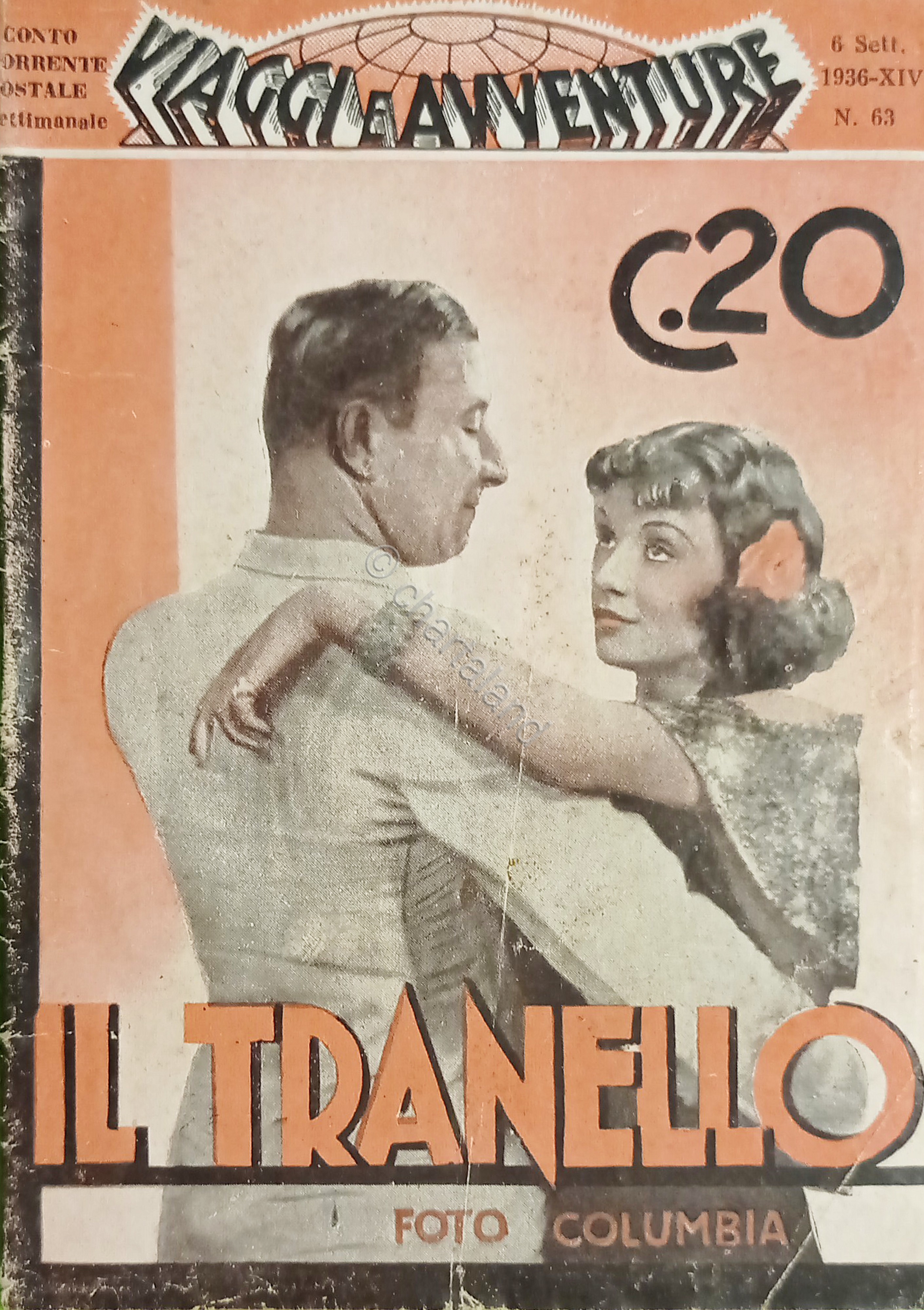 Settimanale Viaggi e Avventure N. 63 - Romanzo - Il …