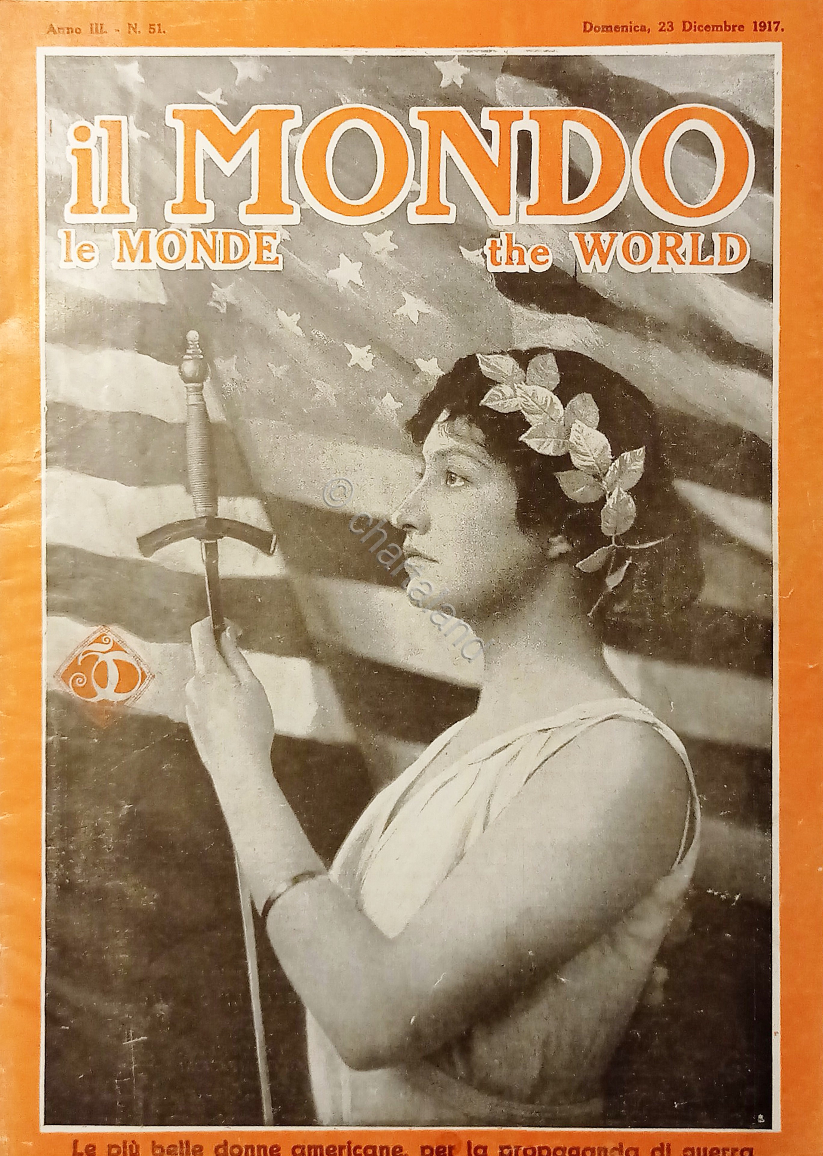 Settimanale WWI - Il Mondo N. 51 - Propaganda di …