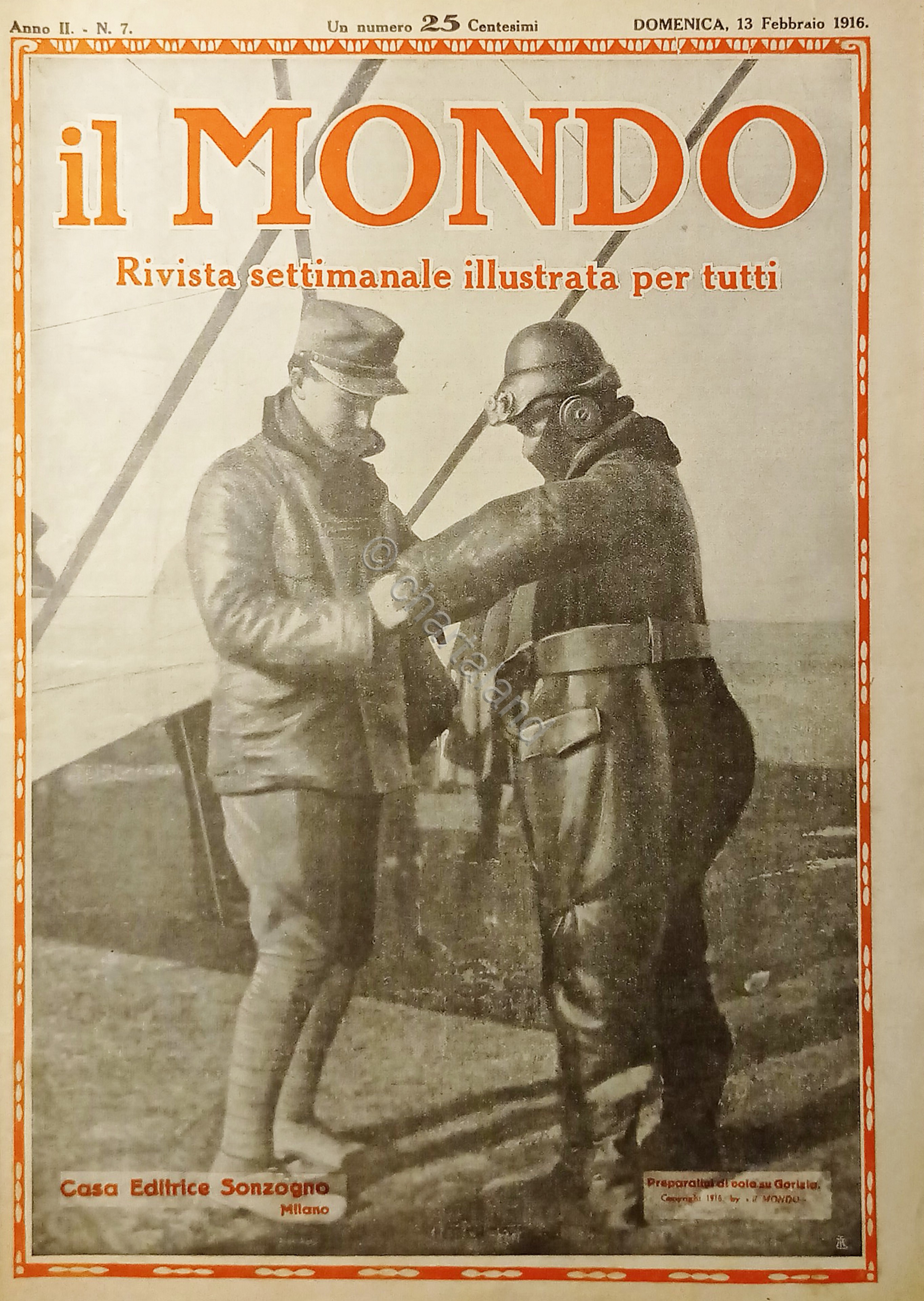 Settimanale WWI - Il Mondo N. 7 - Preparativi di …