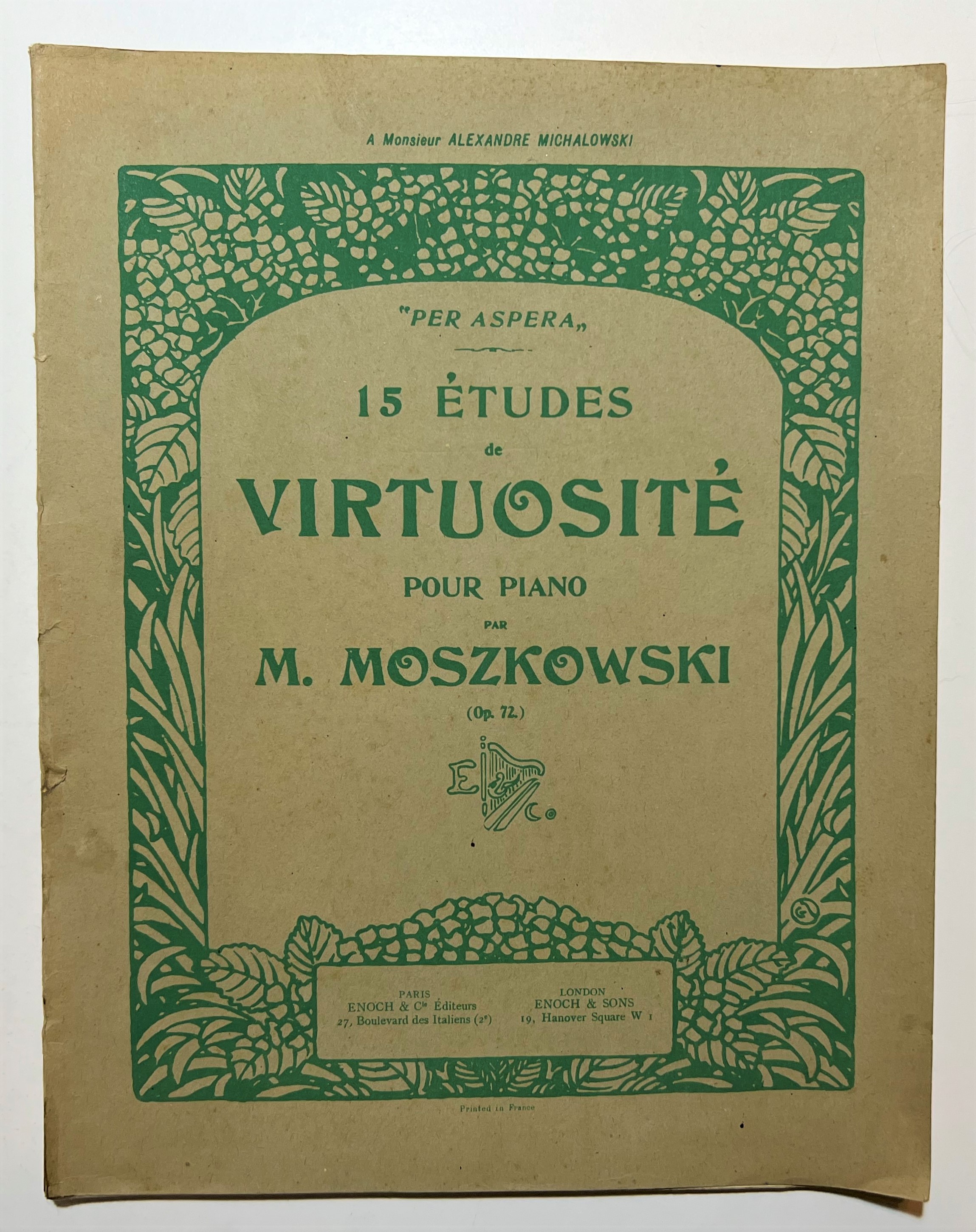 Spartiti - 15 Etudes de Virtuosité pour Piano par M. …