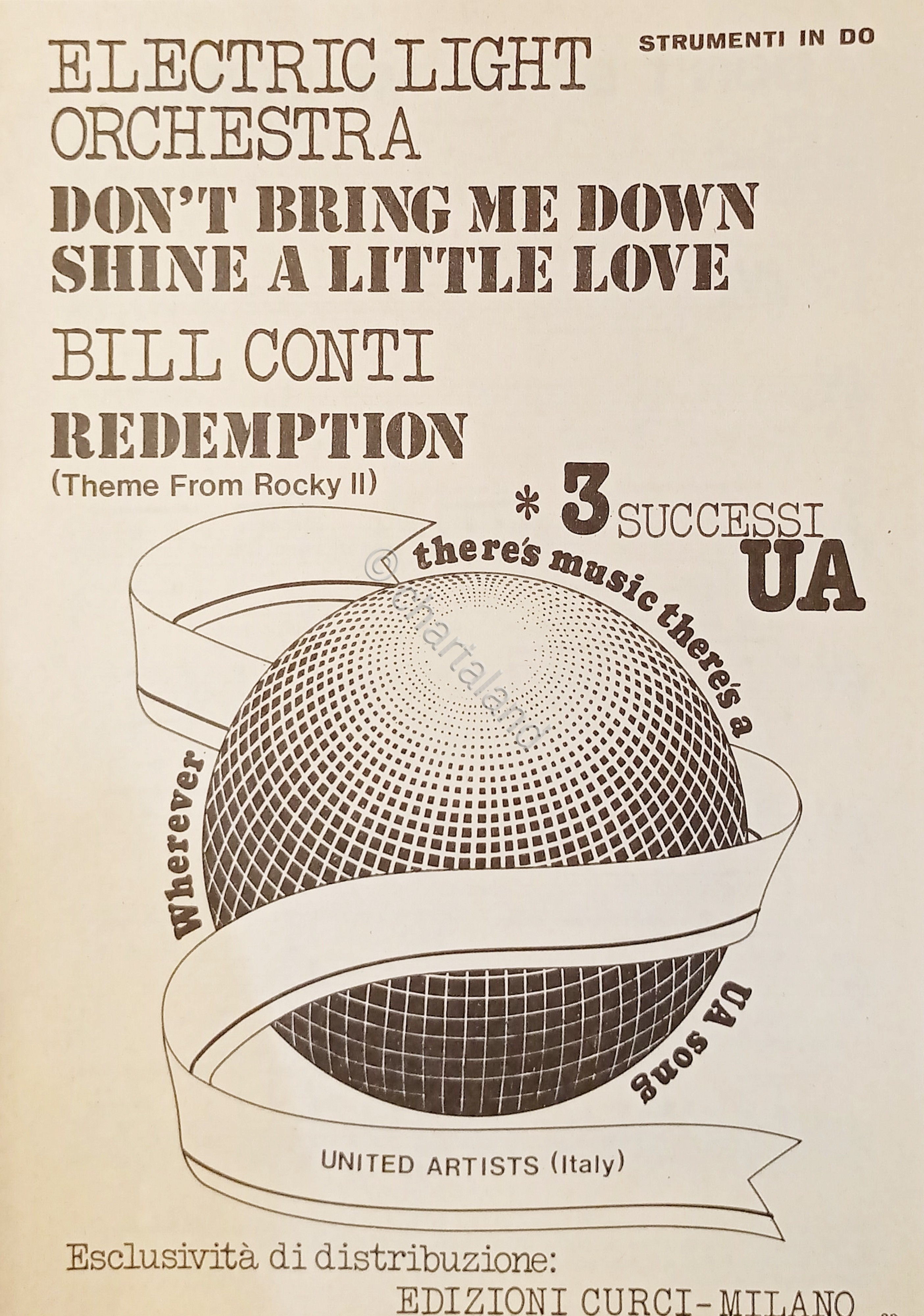 Spartiti - 3 Successi UA - Strumenti in DO - …