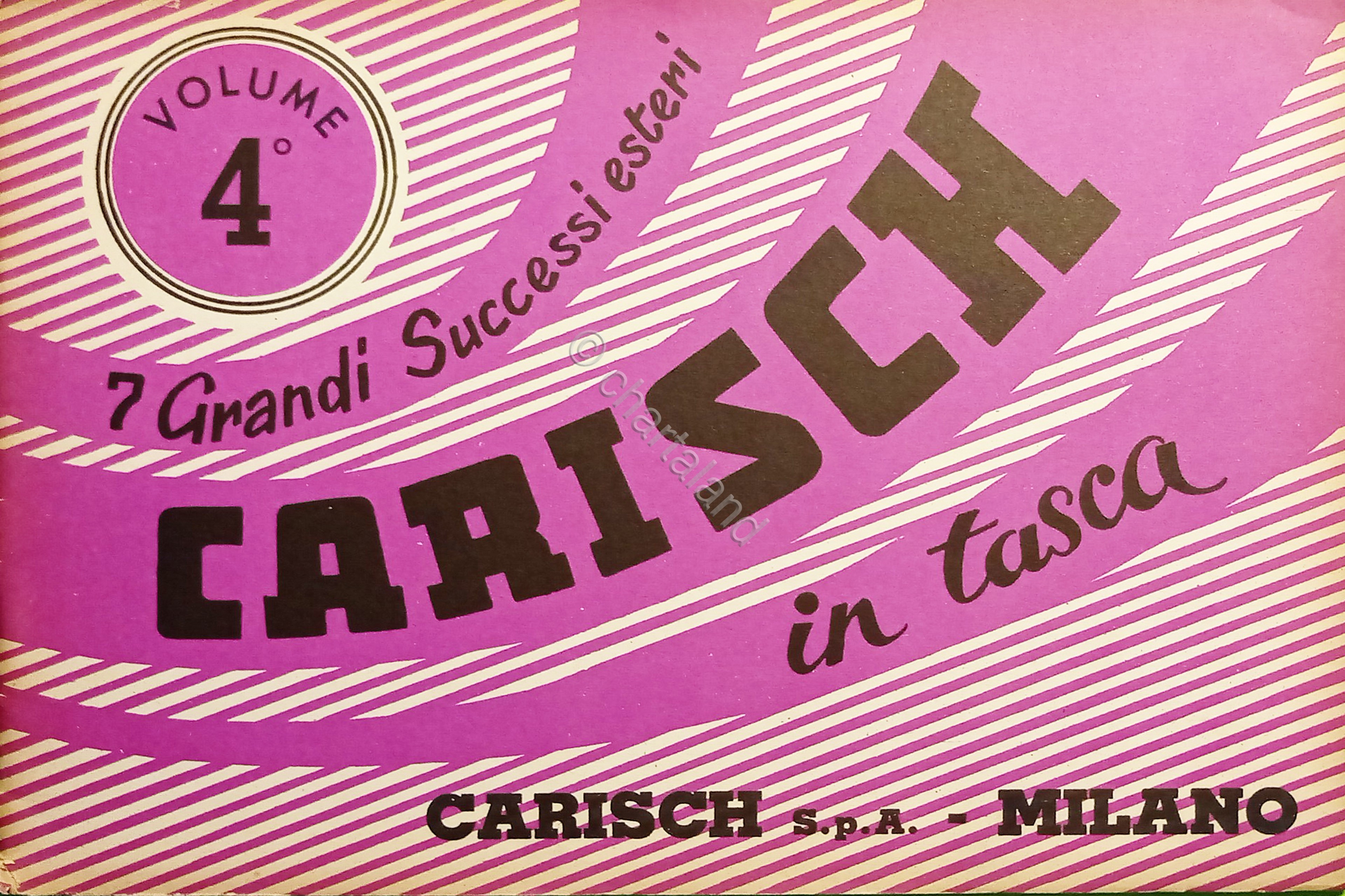 Spartiti - 7 Grandi Successi Esterni - Carisch in Tasca …