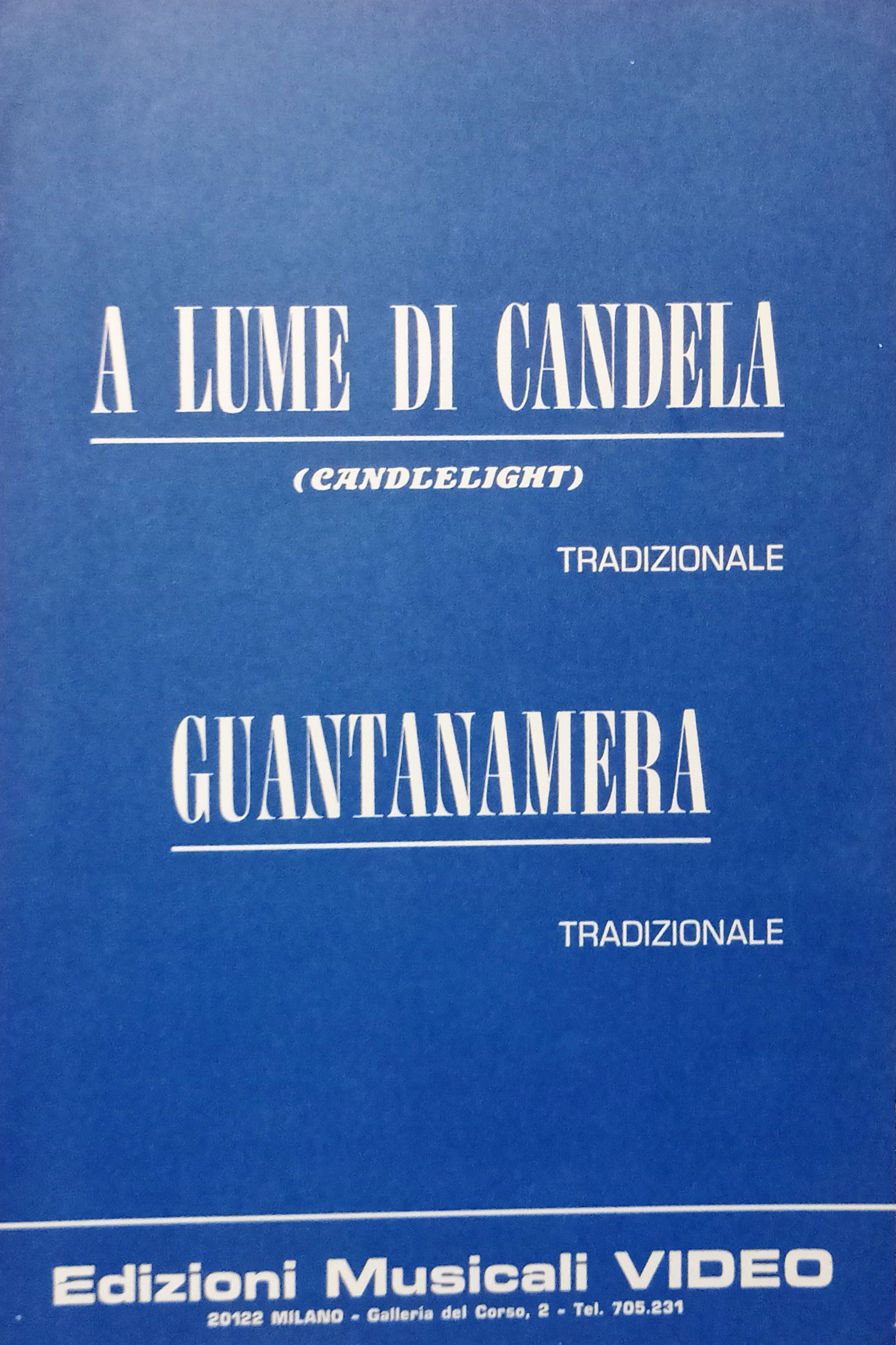 Spartiti - A Lume di Candela ( Valzer ) - …