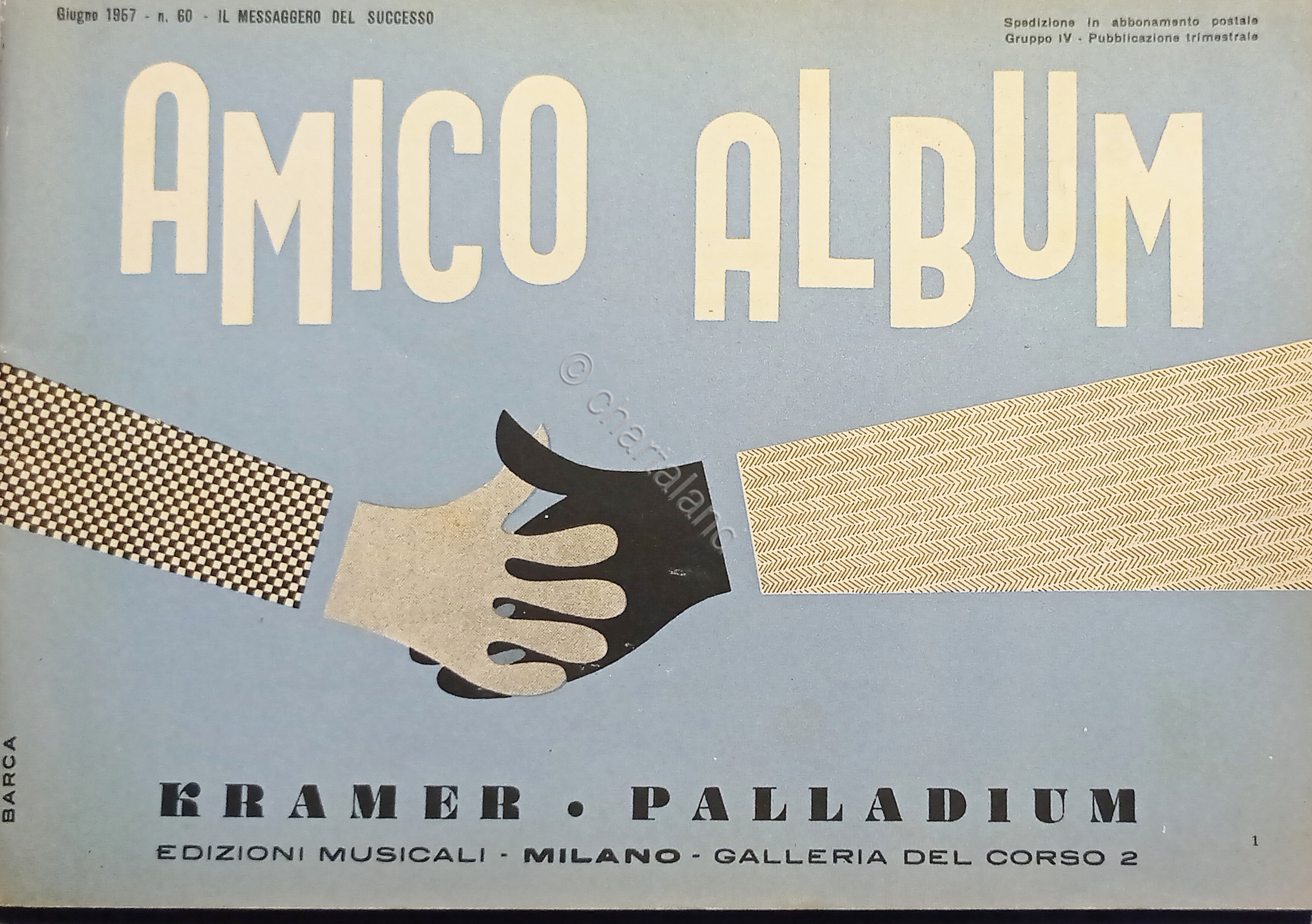 Spartiti - Amico Album N. 60 - 1957 - Il …