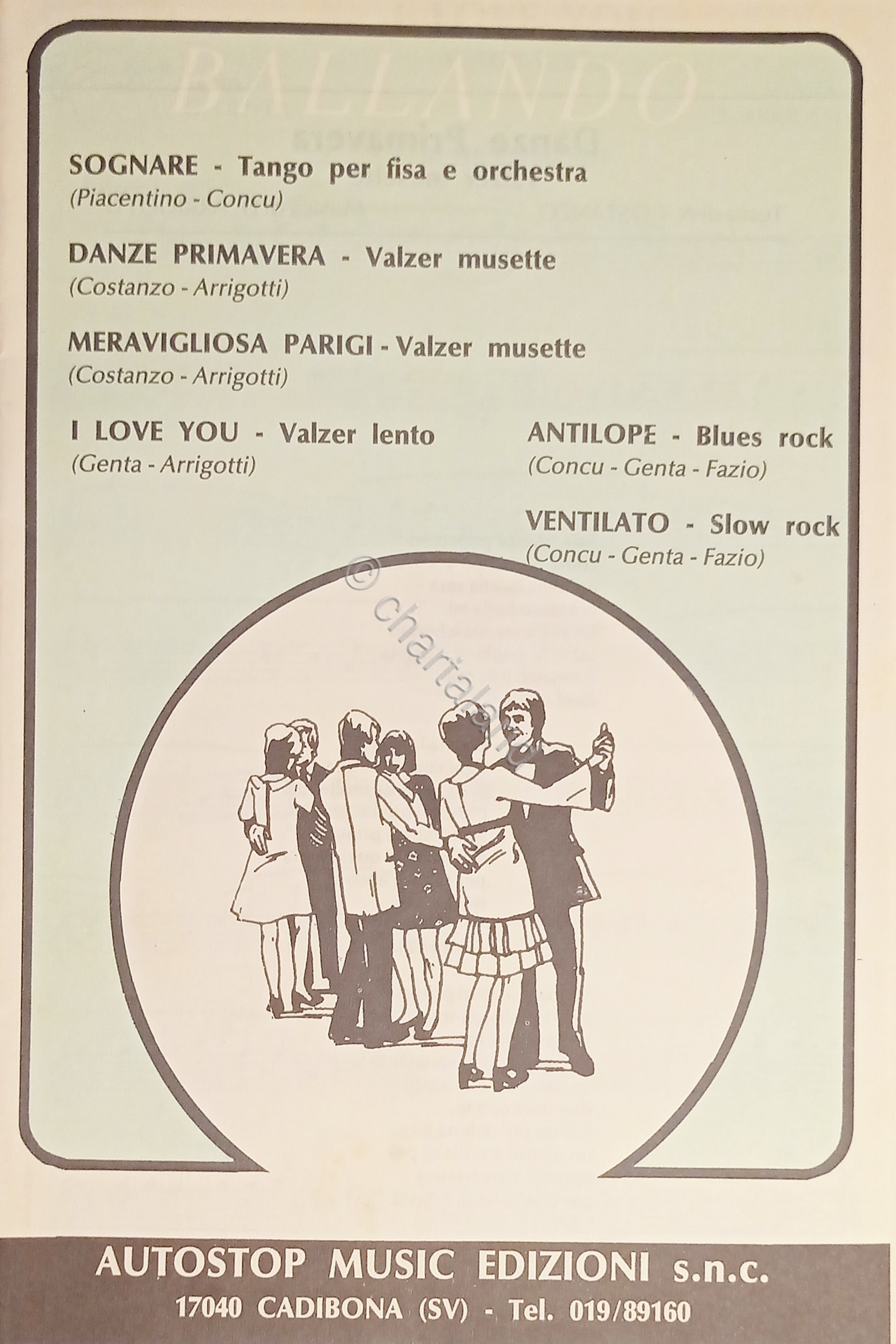 Spartiti - Ballando - Raccolta - 1988