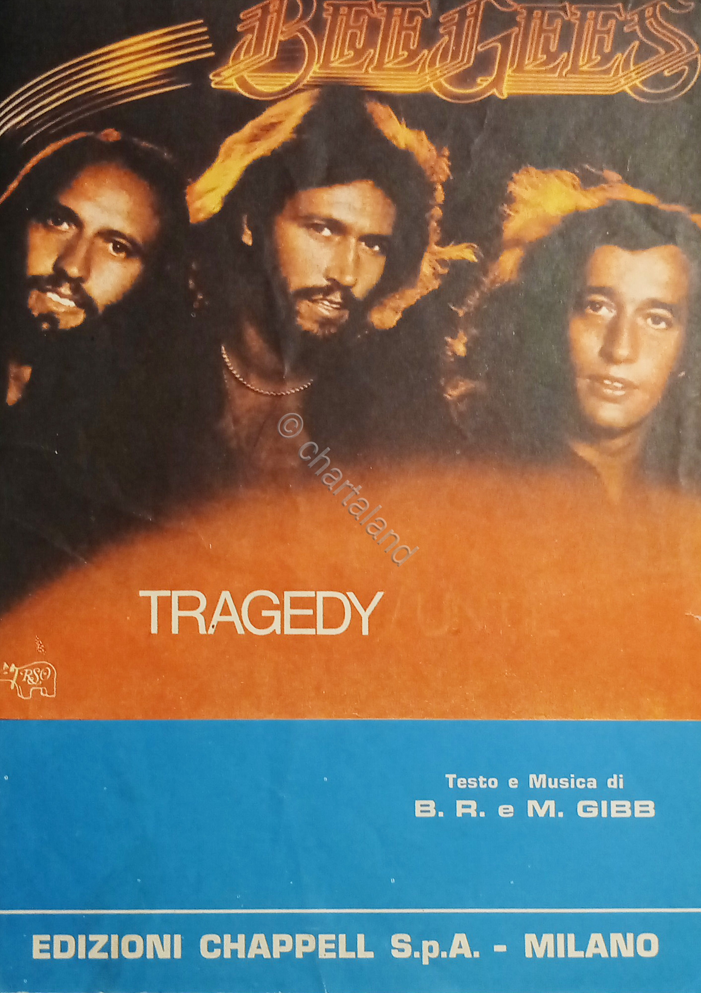 Spartiti - Bee Gees - Tragedy - Testo e Musica …