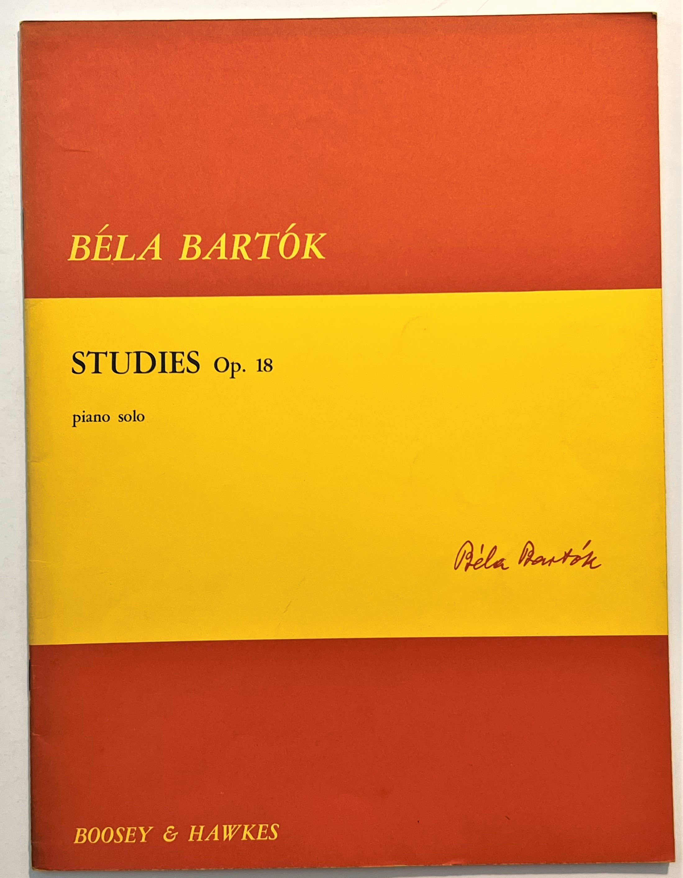 Spartiti - Béla Bartók - Studies Op. 18 - Piano …