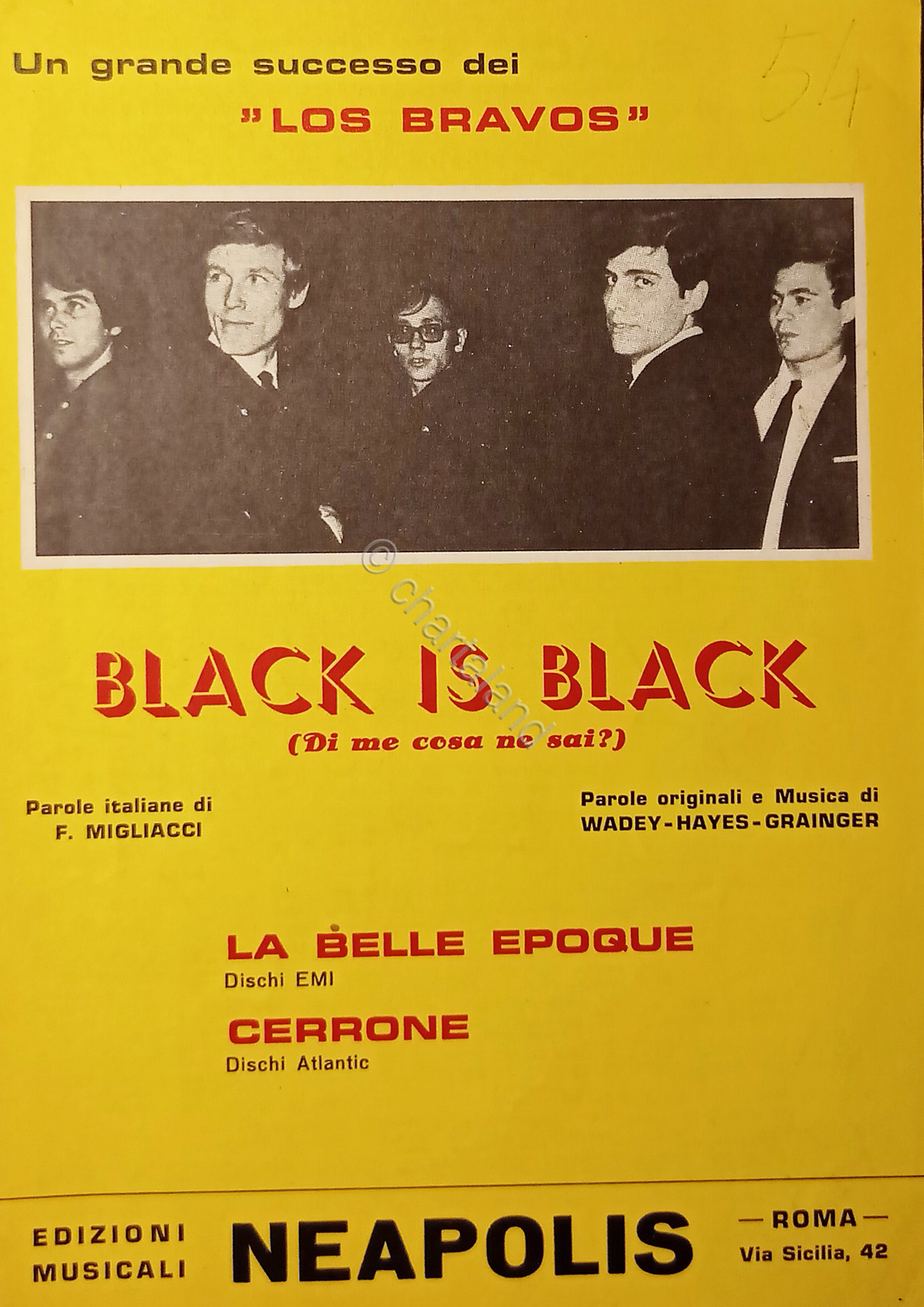 Spartiti - Black is Black - Canto Mandolino Fisarmonica - …