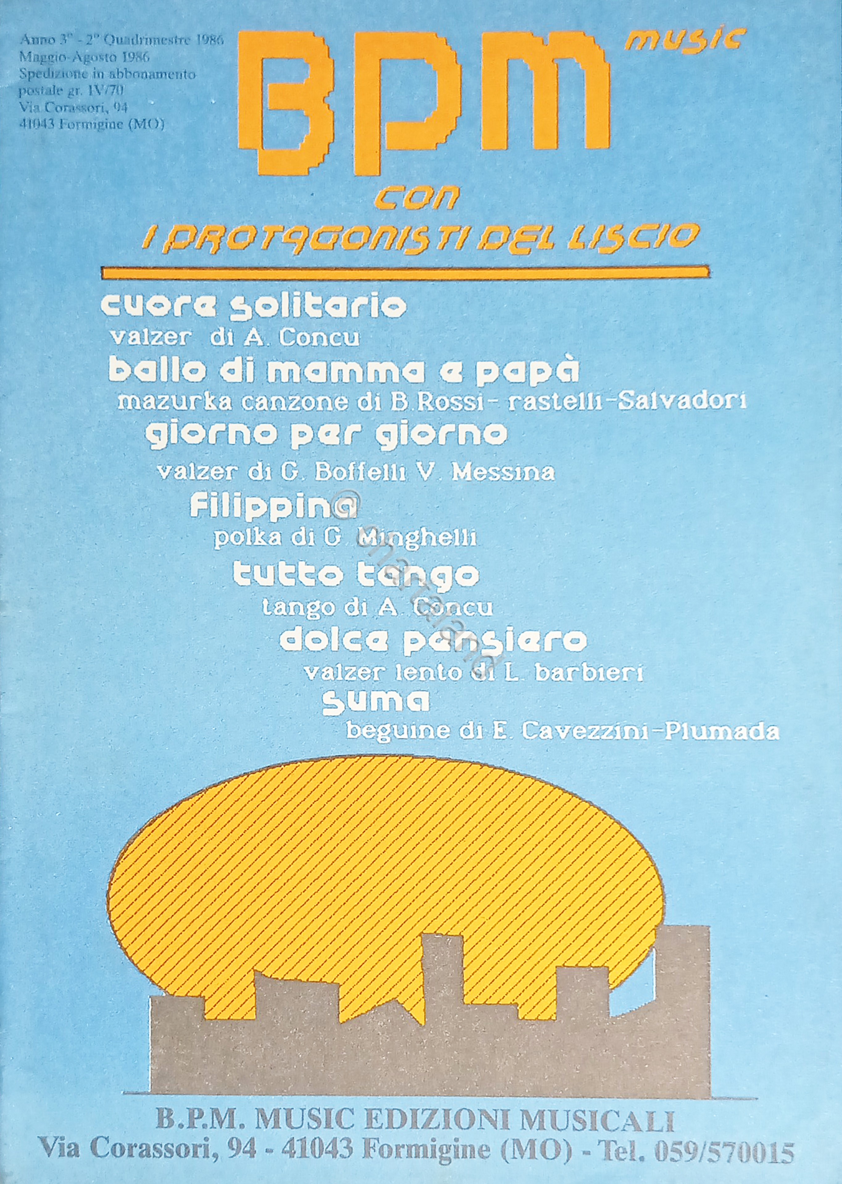 Spartiti - BPM Music con Protagonisti del Liscio - Raccolta …