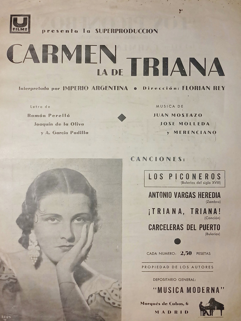 Spartiti - Carceleras del Puerto dal film Carmen la de …